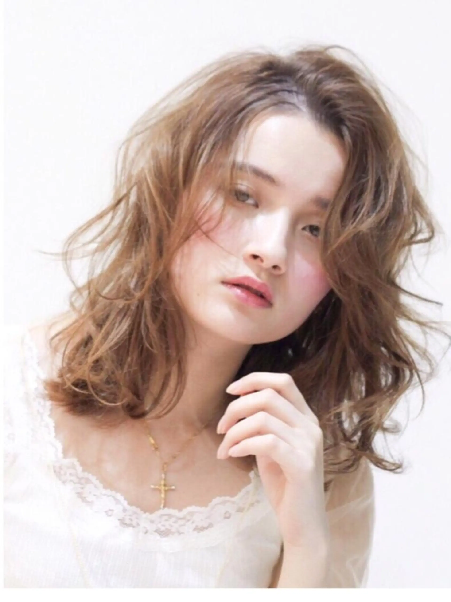 ミディアム 似合わせ艶髪カラー ❤️ハダユミのヘアスタイル