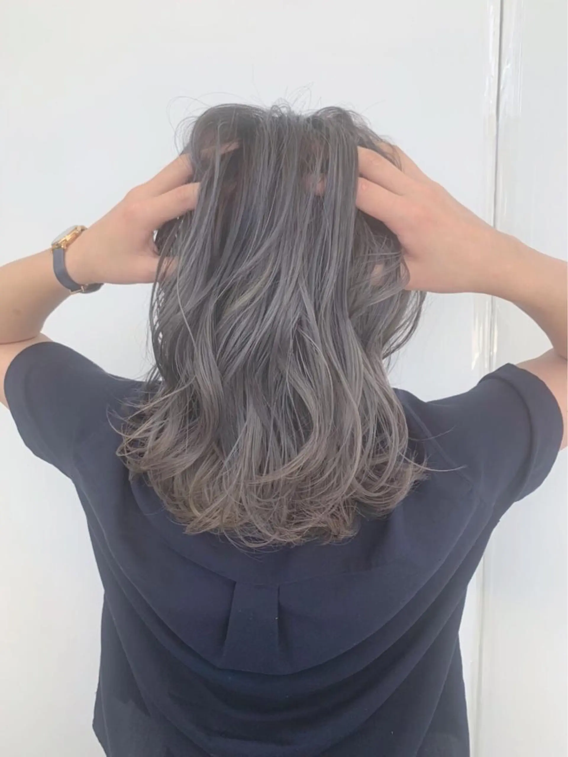 セミロング カラー ✨楠木 愛理✨のヘアスタイル