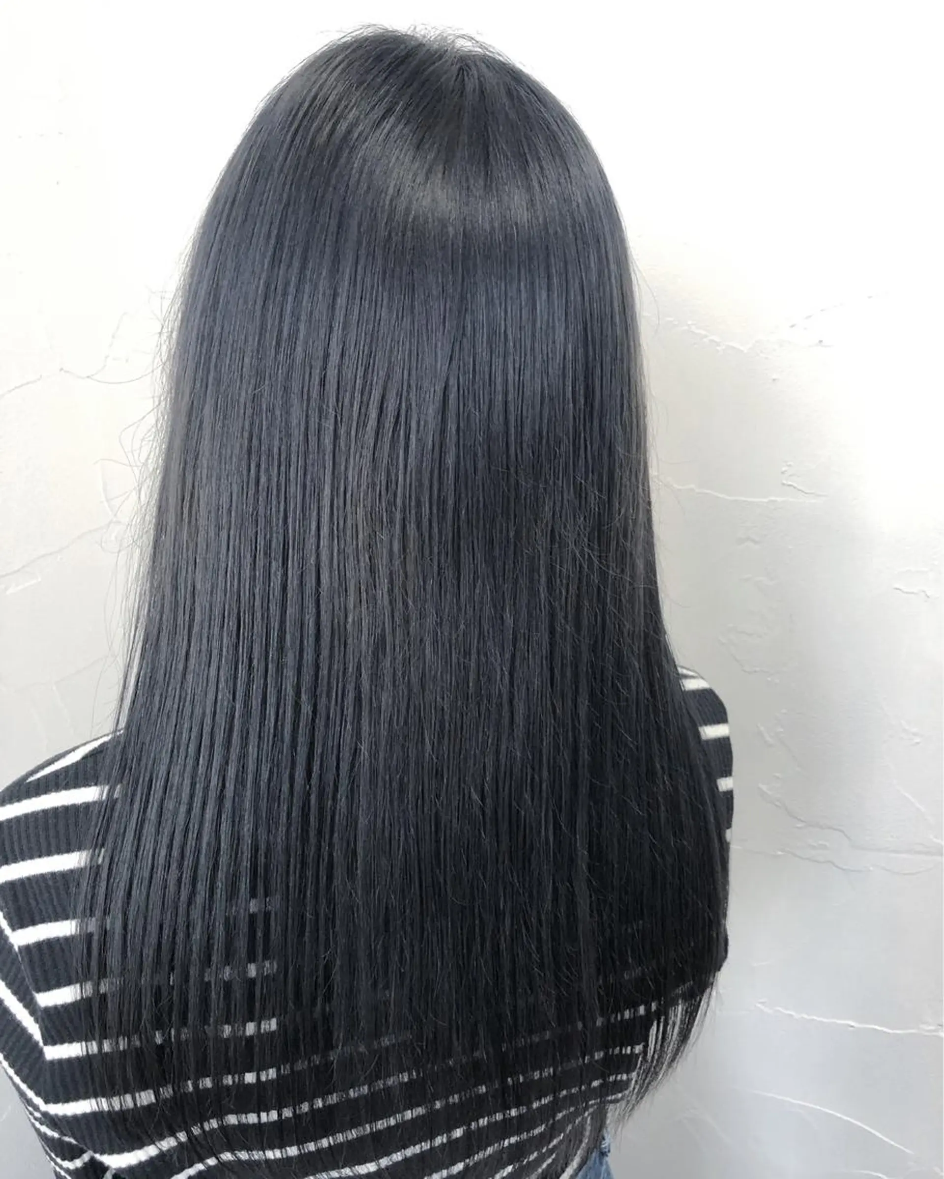 セミロング カット 縮毛矯正 トリートメント 小住 僚也のヘアスタイル