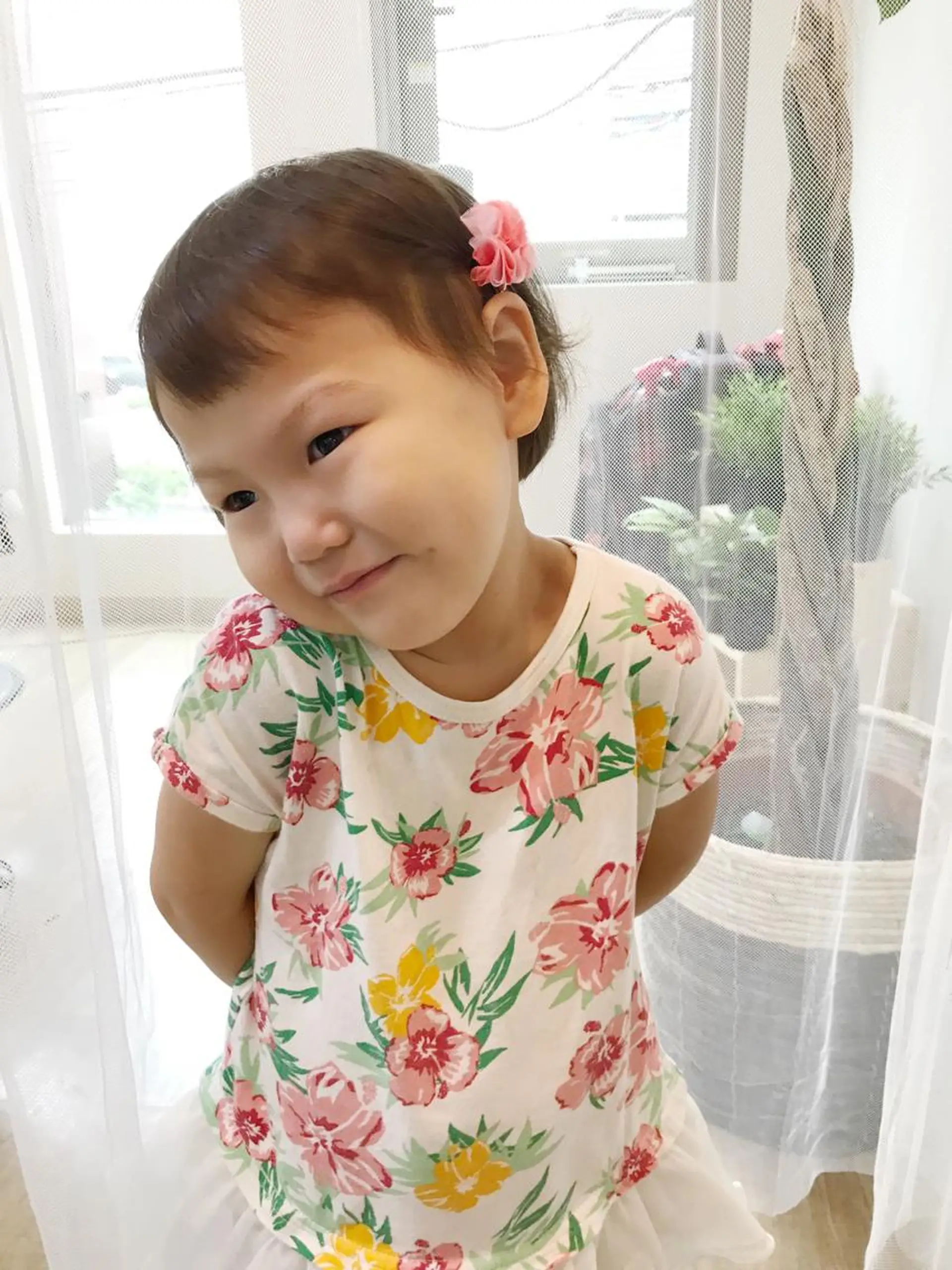 ショート ヘアアレンジ キッズ 早朝✨ヘアセット 着付け/清水玲歌のヘアスタイル