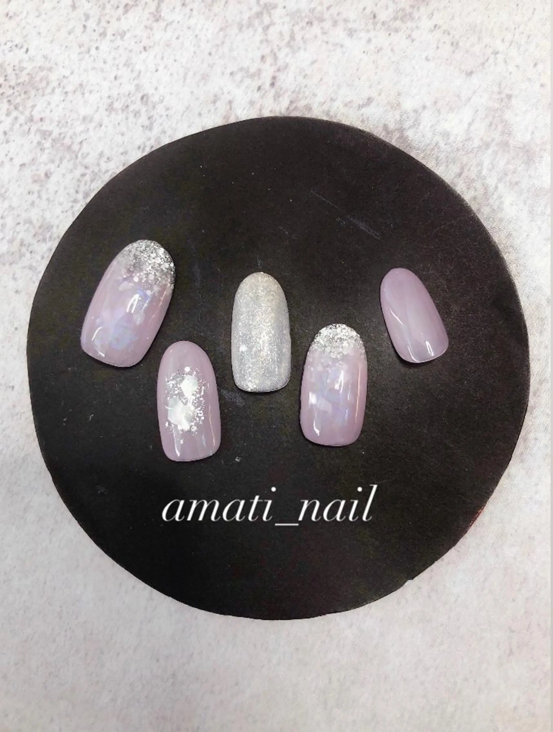 ネイル ワンカラーネイル シンプルネイル ブライダルネイル ハンドネイル amati_nail TAKAKOのネイルデザイン