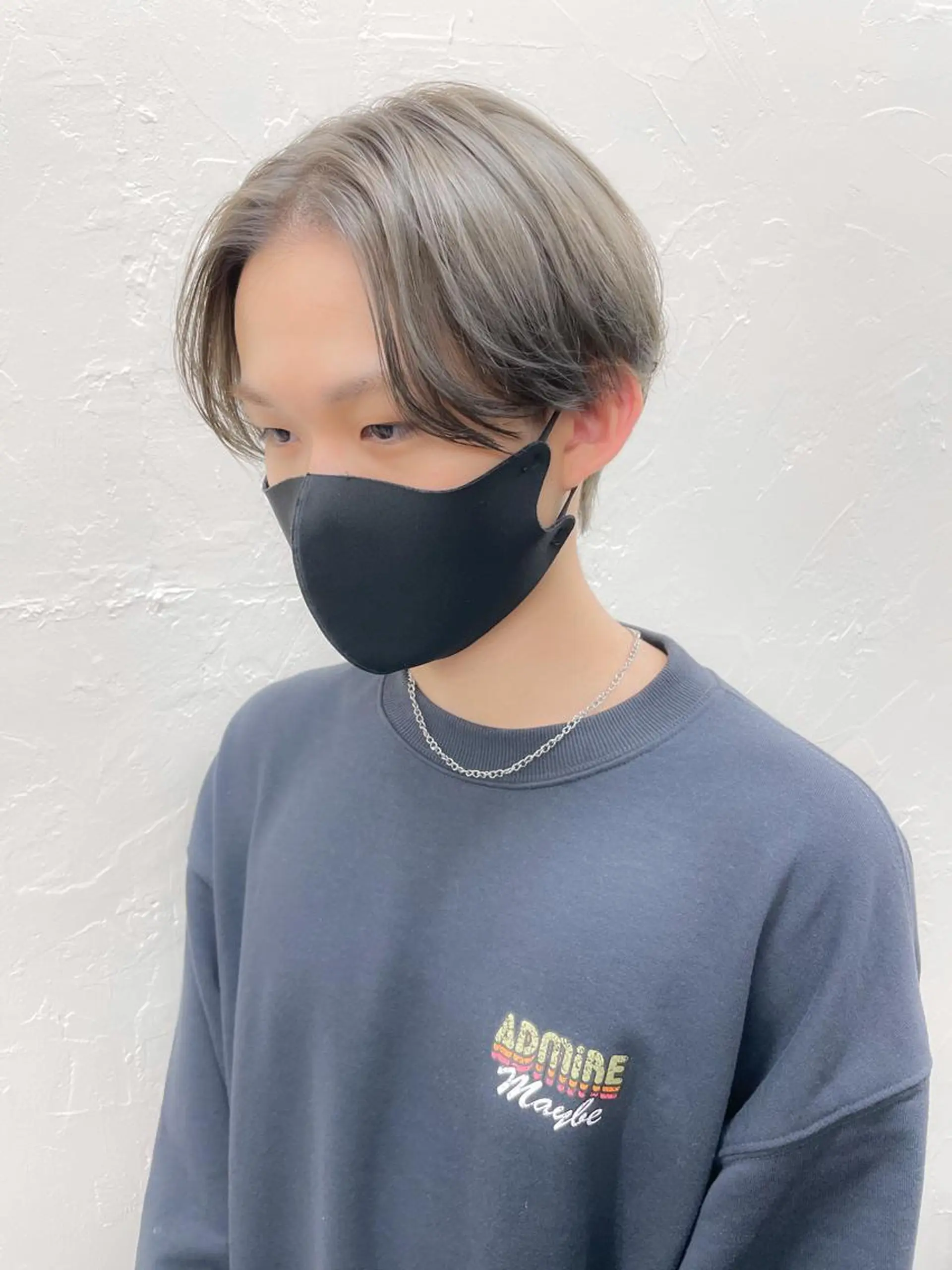 ショート カラー メンズ メンズパーマ メンズ特化ryoのヘアスタイル