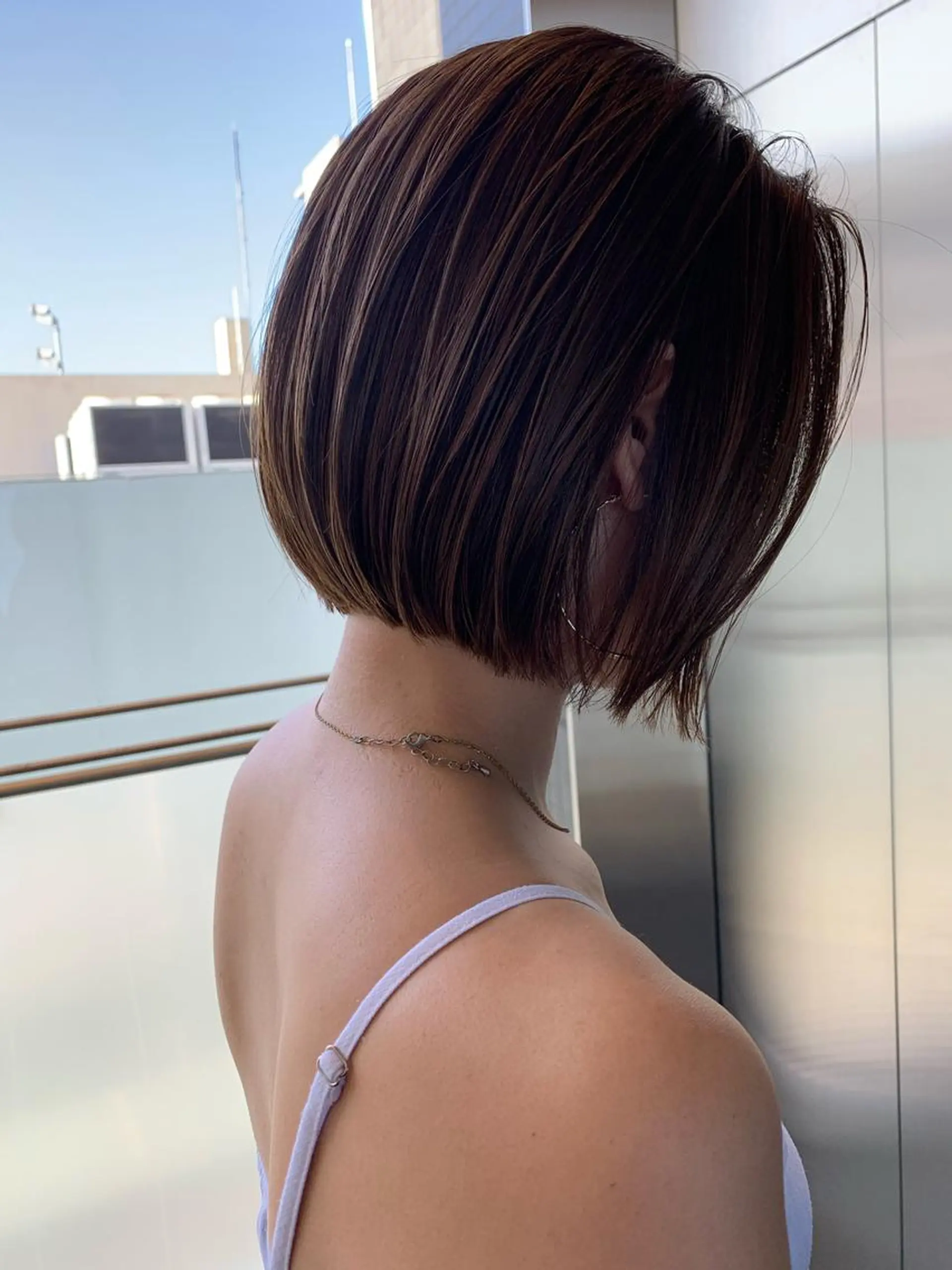 ショート カラー ハイライトカラー ハイライト 髪質改善サロン 心斎橋ARCHEのヘアスタイル