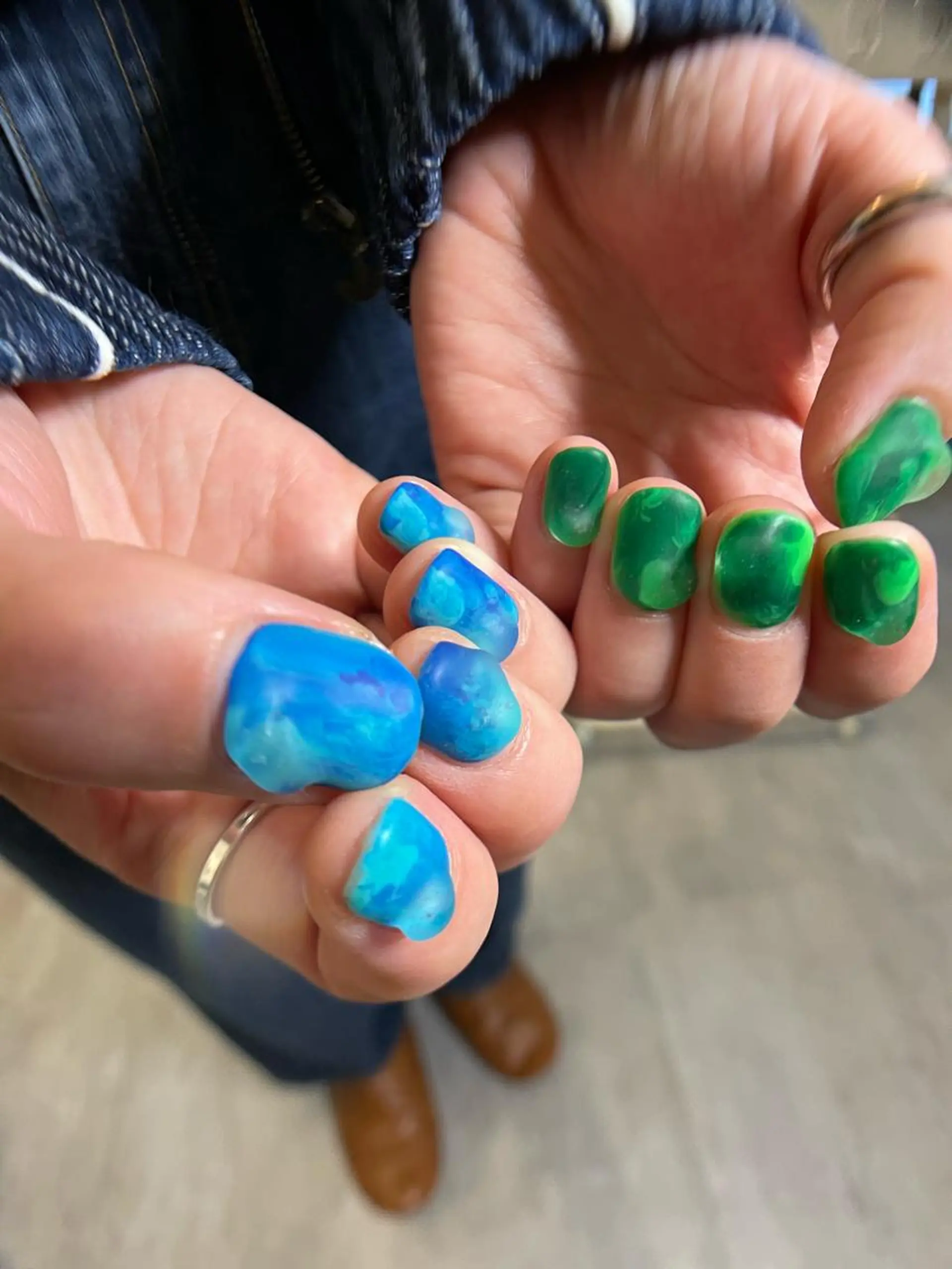 ネイル 大理石ネイル(マーブル) ichi所属・atelier ichiの眉毛・アイブロウイメージ