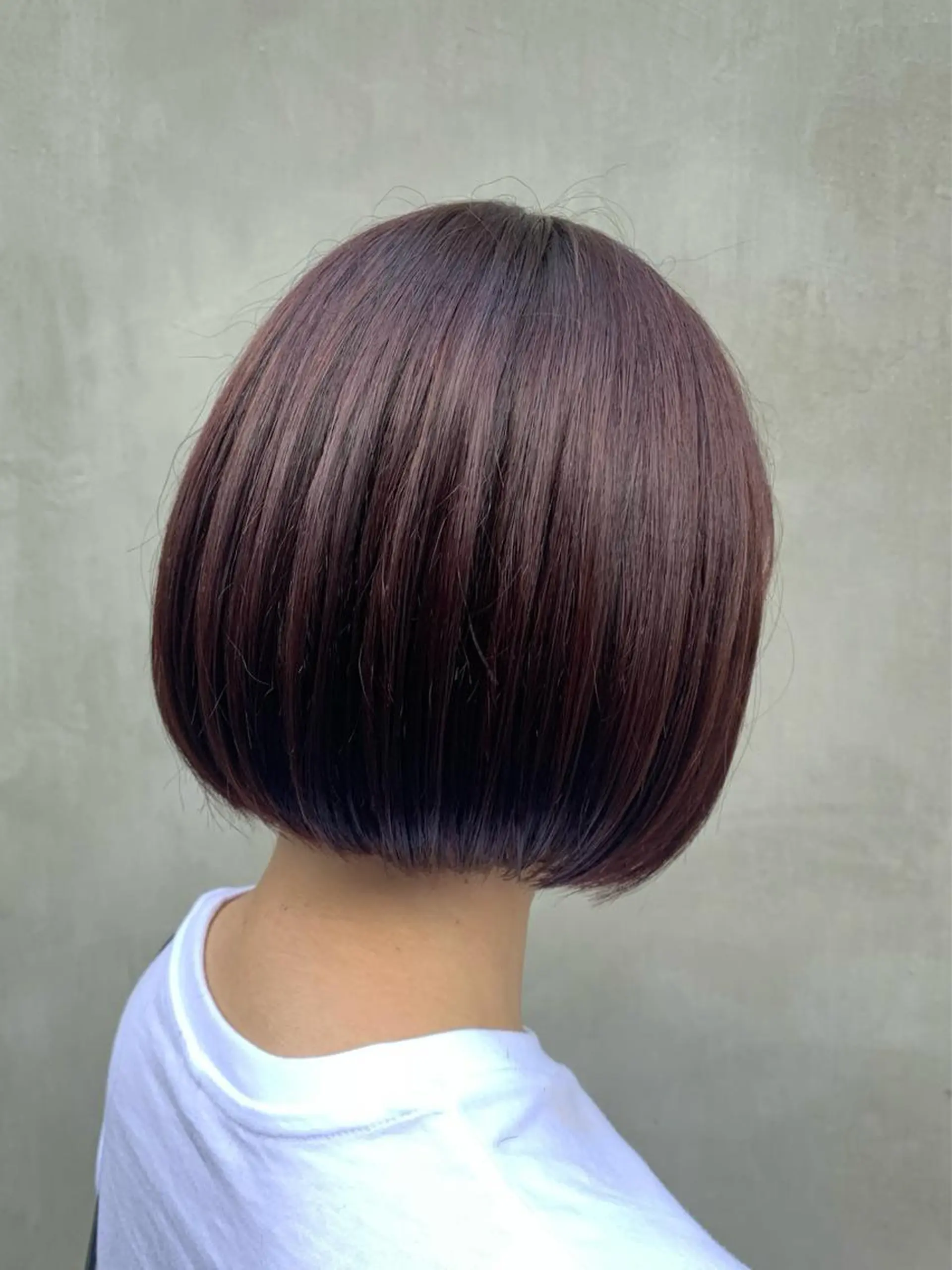 ショート ボブ カット トリートメント 長野 歌穂のヘアスタイル