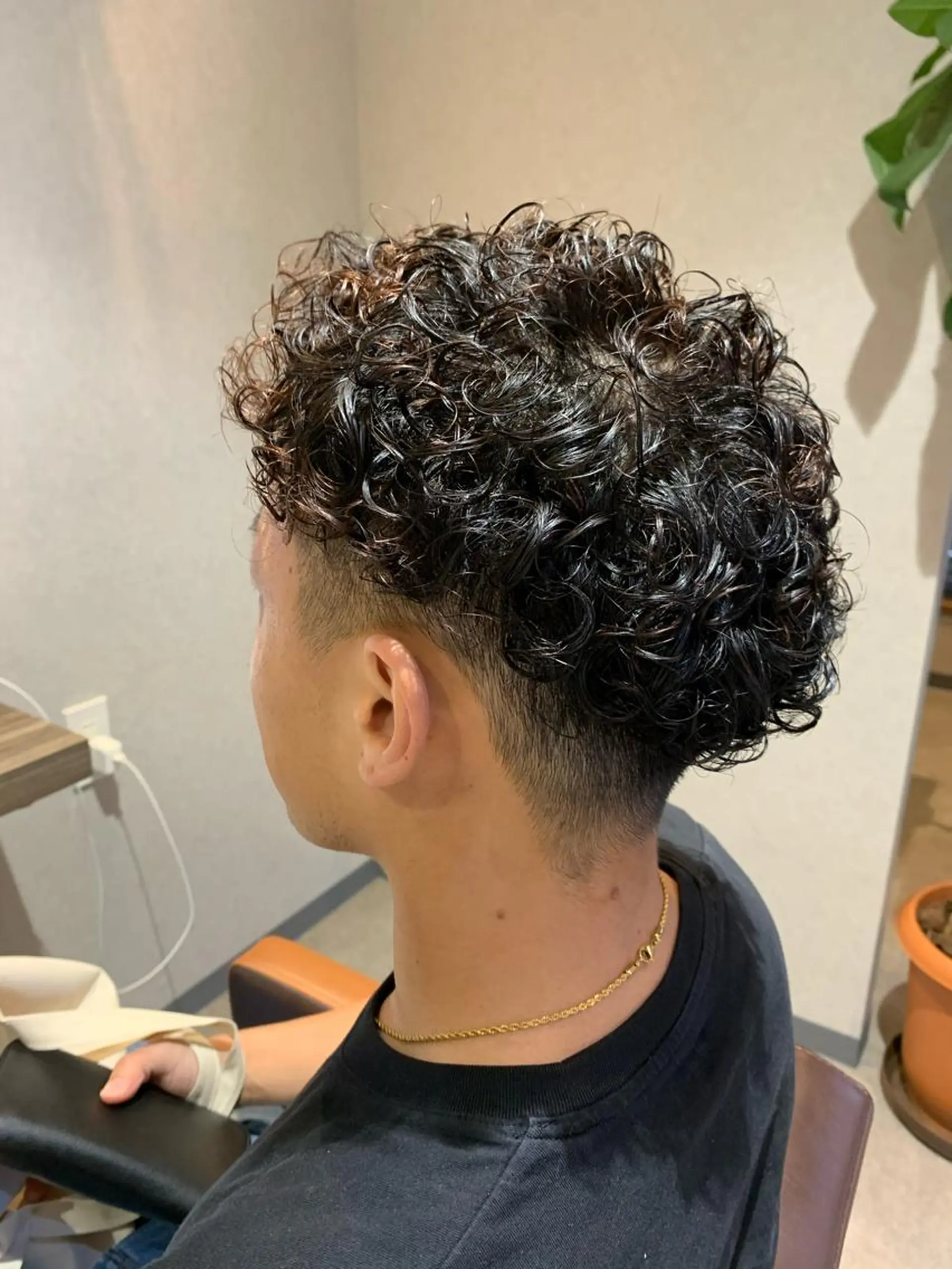 ショート パーマ カット 山本 貴弘のヘアスタイル