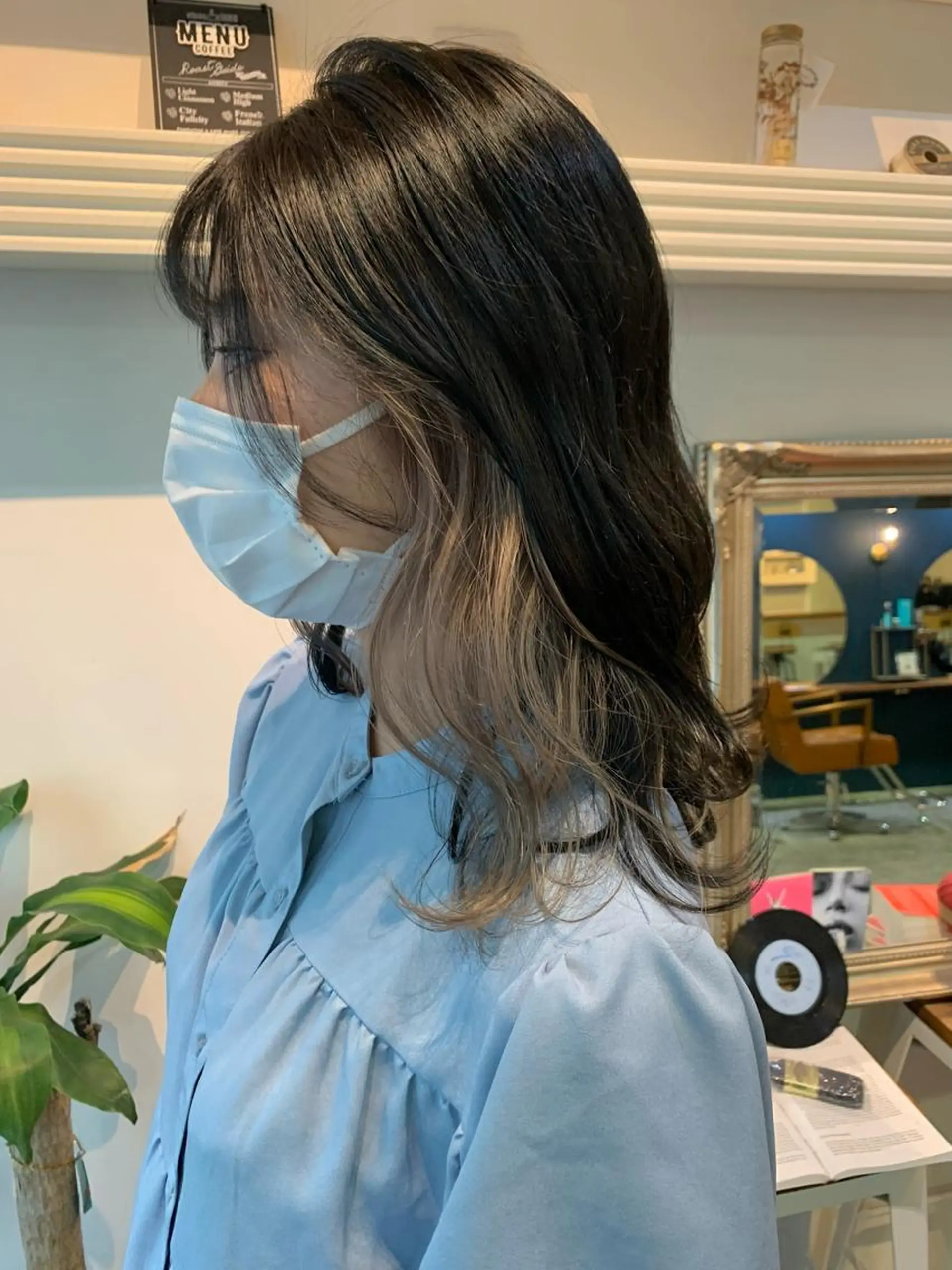 セミロング ヘアカラー トリートメント ヘッドスパ ヘアセット 大宮/山口 竣也のヘアスタイル