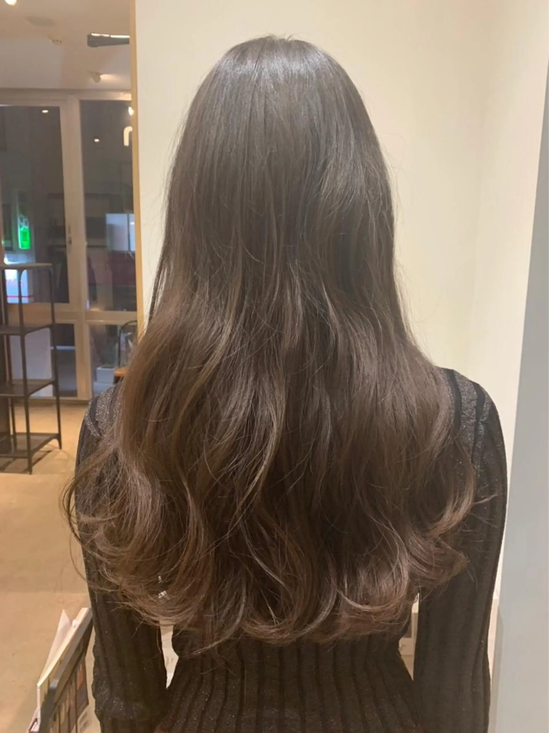 ロング カラー パーマ ロング KEN KENのヘアスタイル