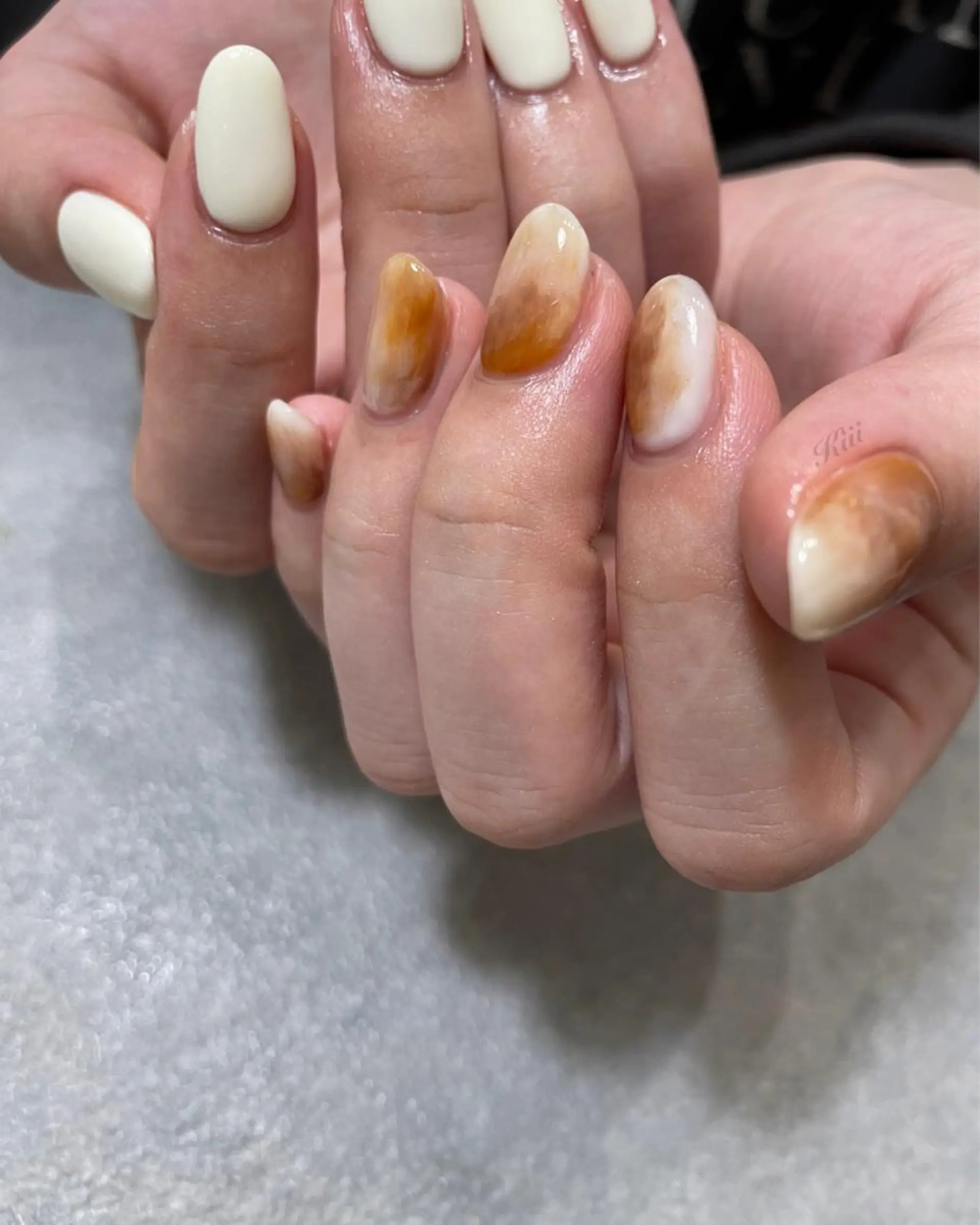 ネイル ハンドネイル フットネイル kiii.__ ✴︎*のネイルデザイン