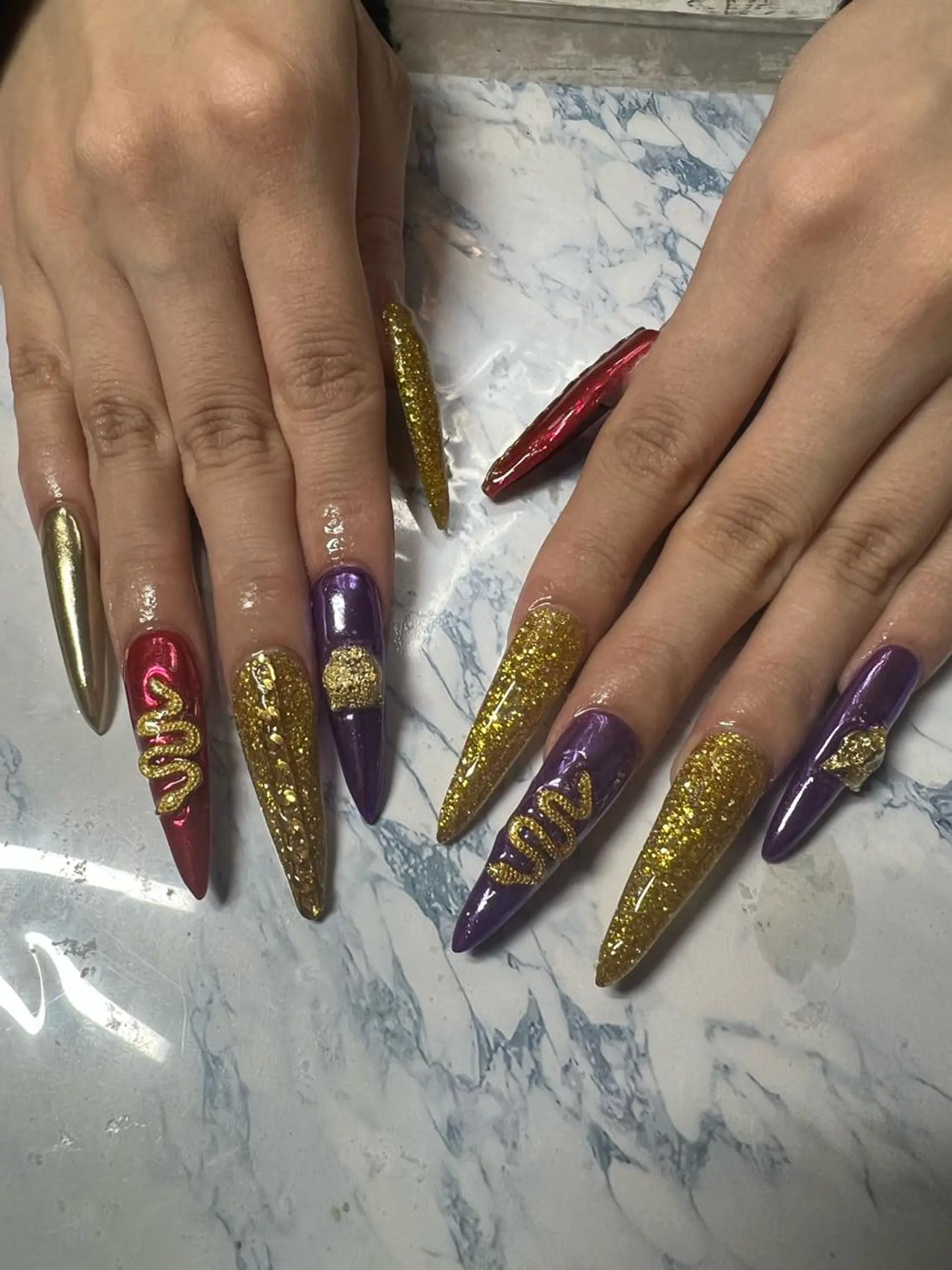 ネイル 星 亜也加のネイルデザイン