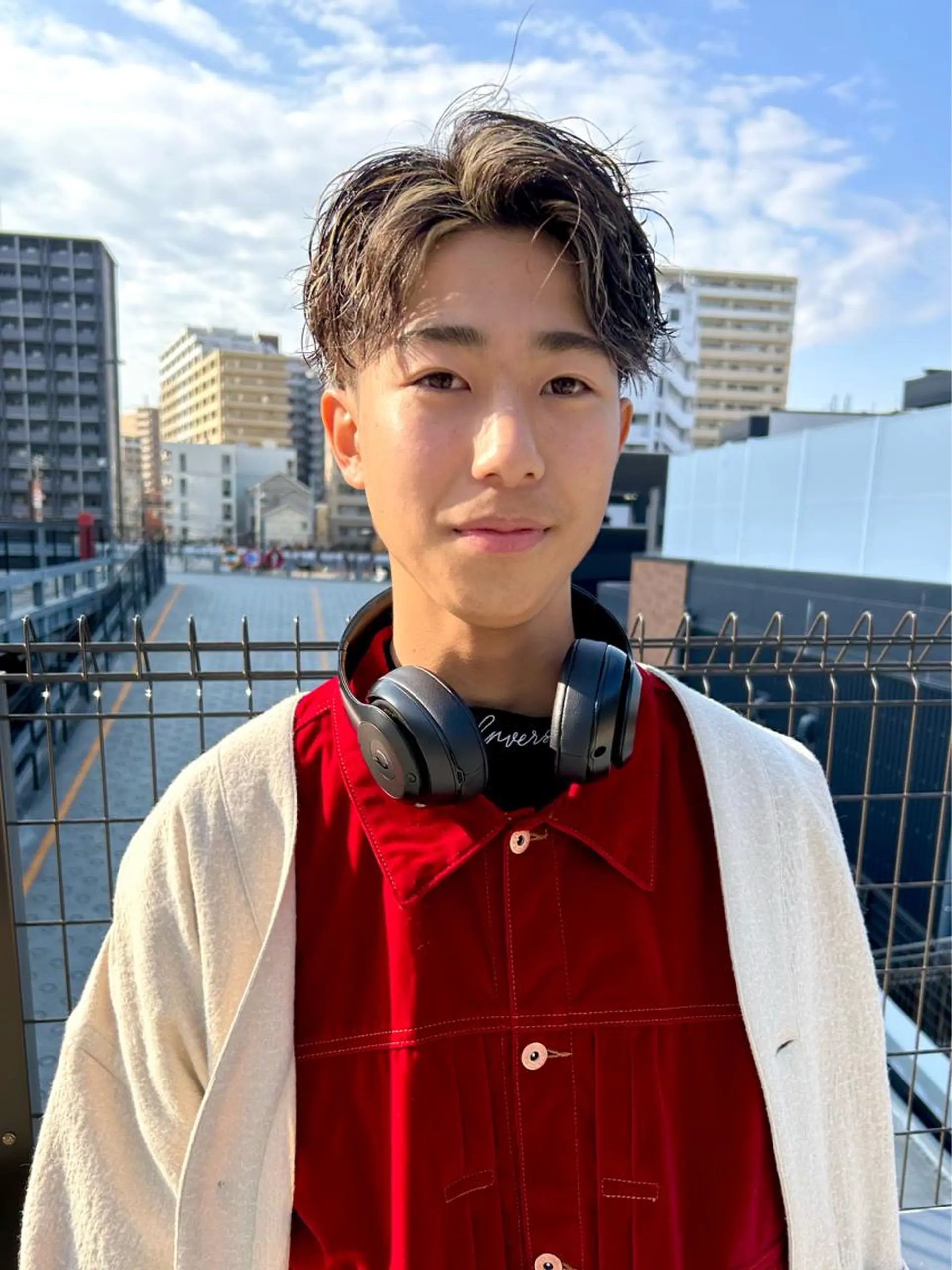 ミディアム カラー パーマ メンズ メンズ特化❤️‍🔥 パーマ職人江口佳乃のヘアスタイル