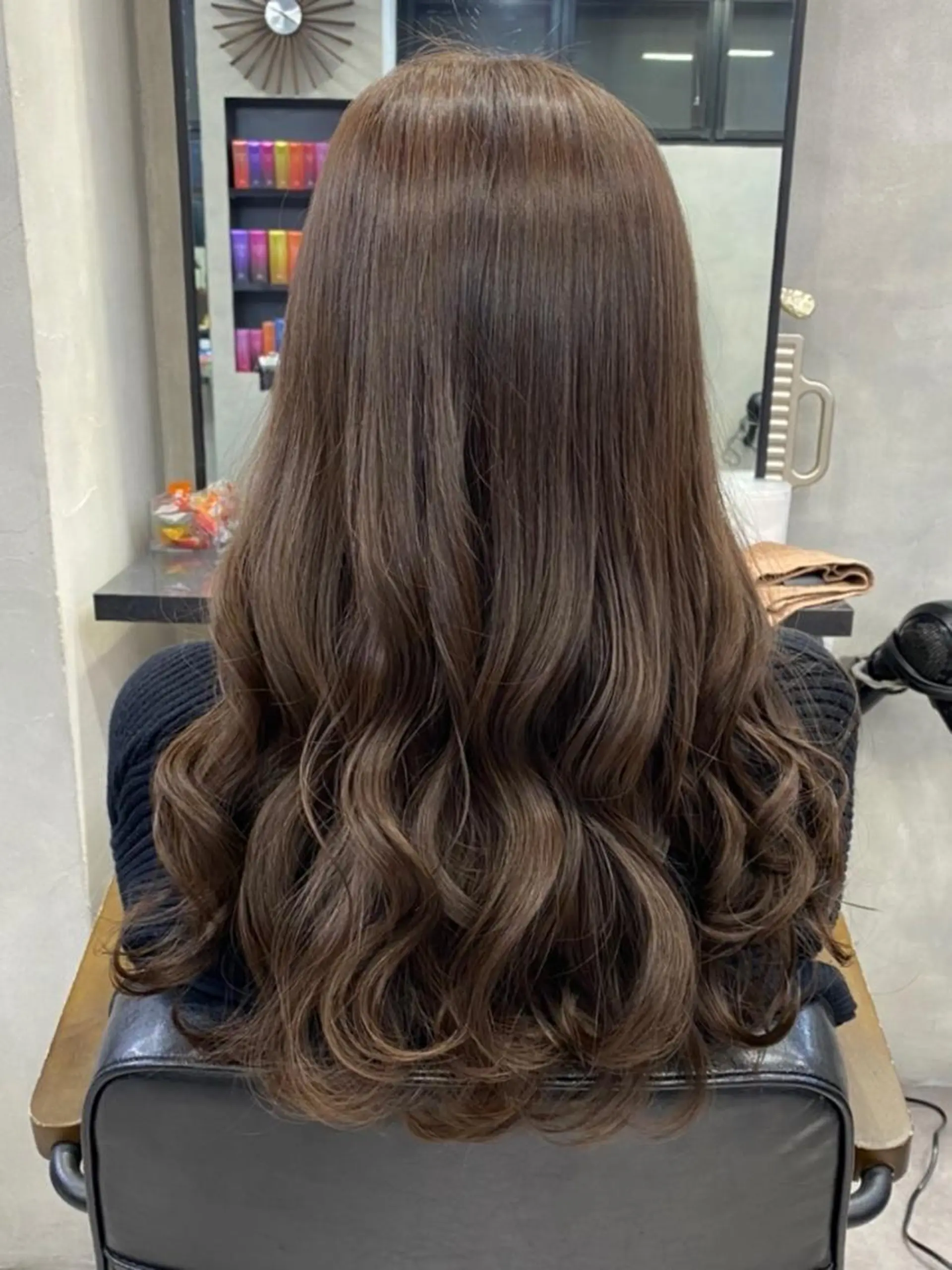 ショート アッシュ パープルカラー エクステ 外国人風カラー 韓国風ヘア 濱川響太レディース カットモデルのヘアスタイル