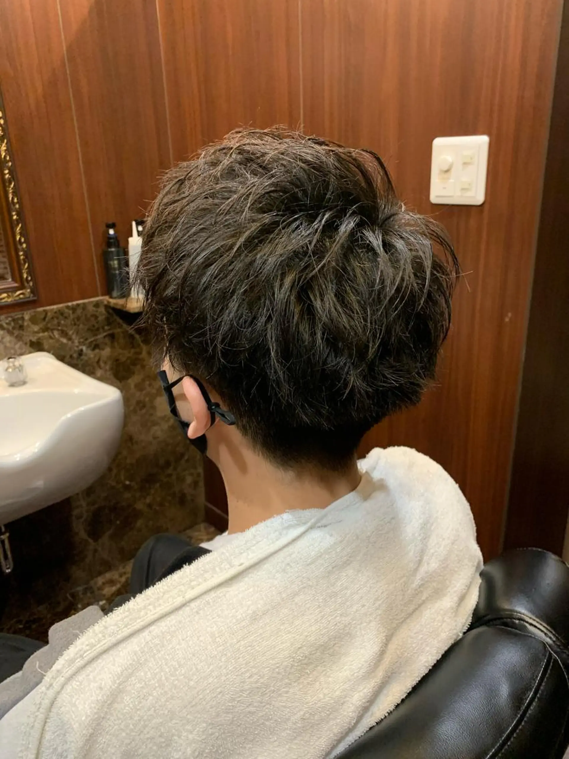 ショート メンズ 羽木 隆徒のヘアスタイル