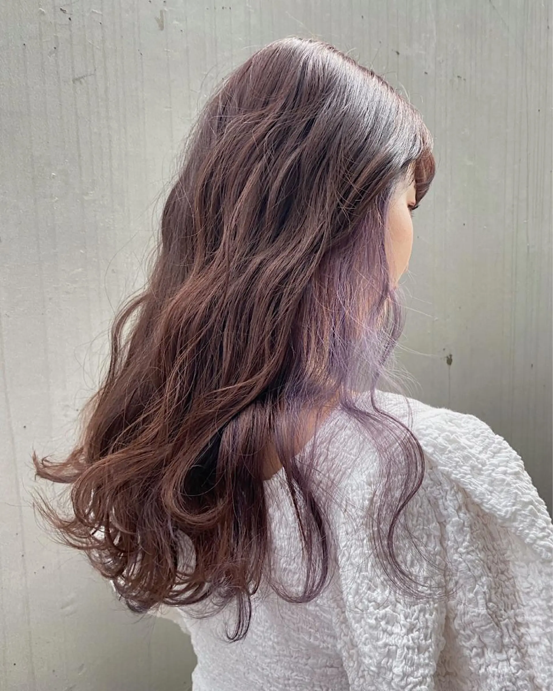 ロング カラー 黒染めを使わない暗染 🫧佐伯　蓮のヘアスタイル