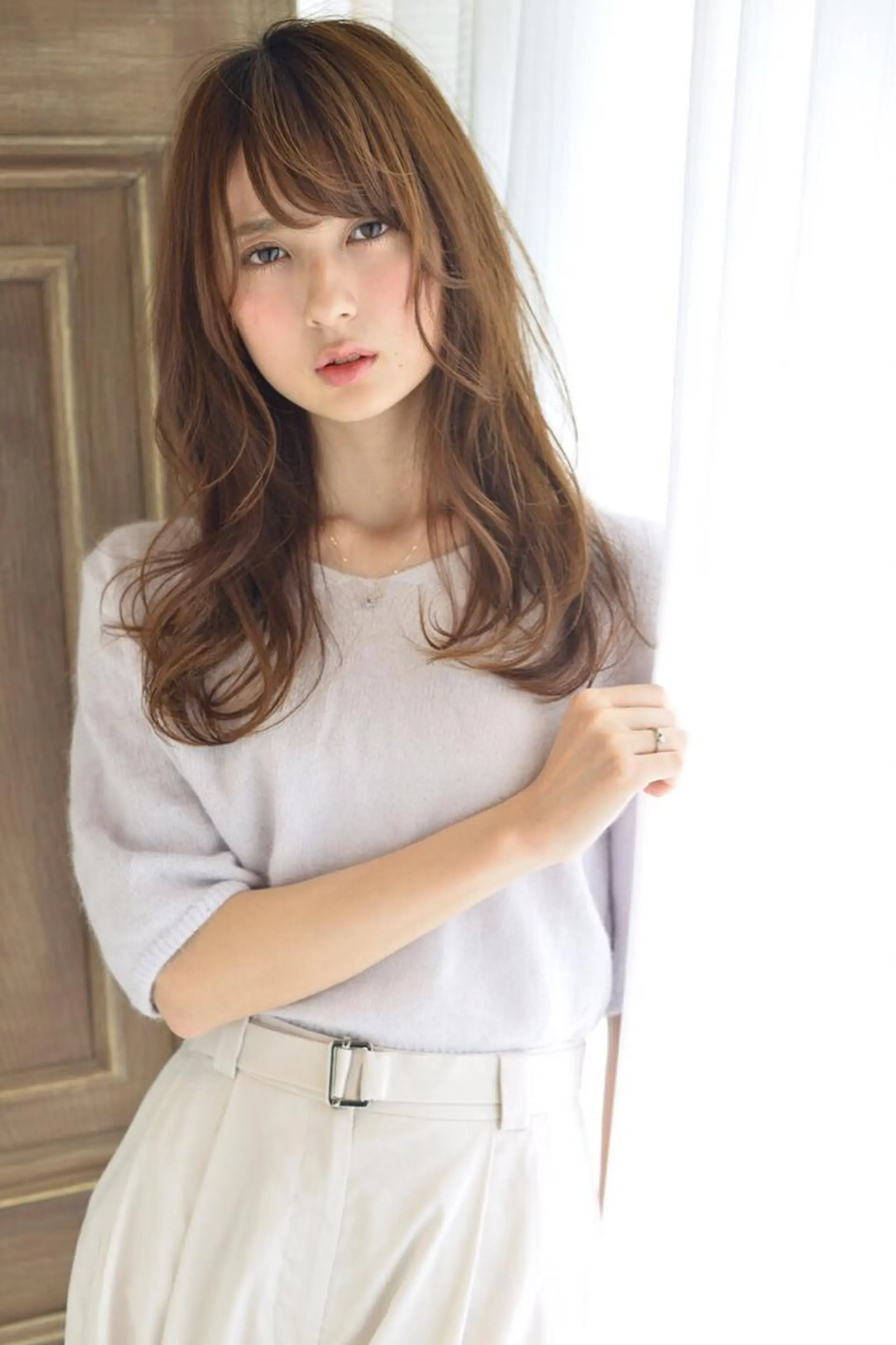 セミロング カラー 小顔カット ボブ/大人ヘア k-two濱田のヘアスタイル