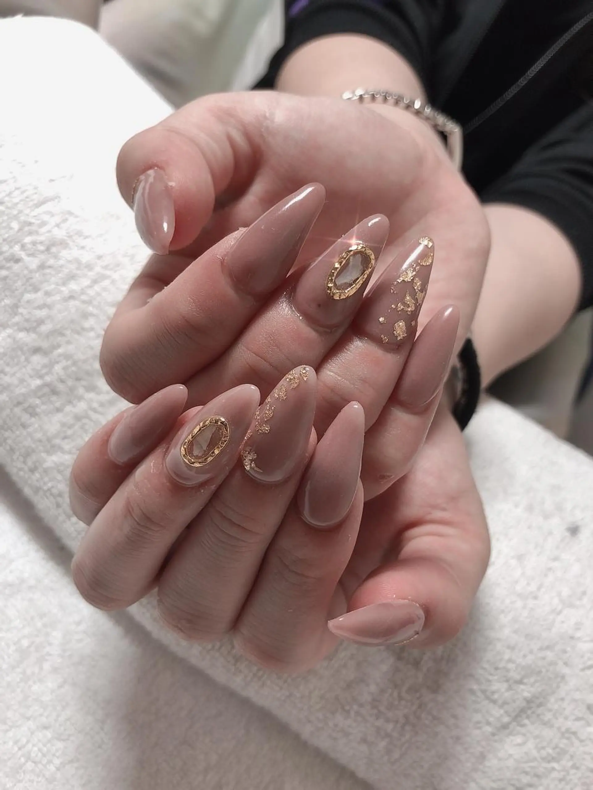 ロング ネイル ハンドネイル 《LB》ラブリエ Nail&eyeのマツエク・マツパデザイン