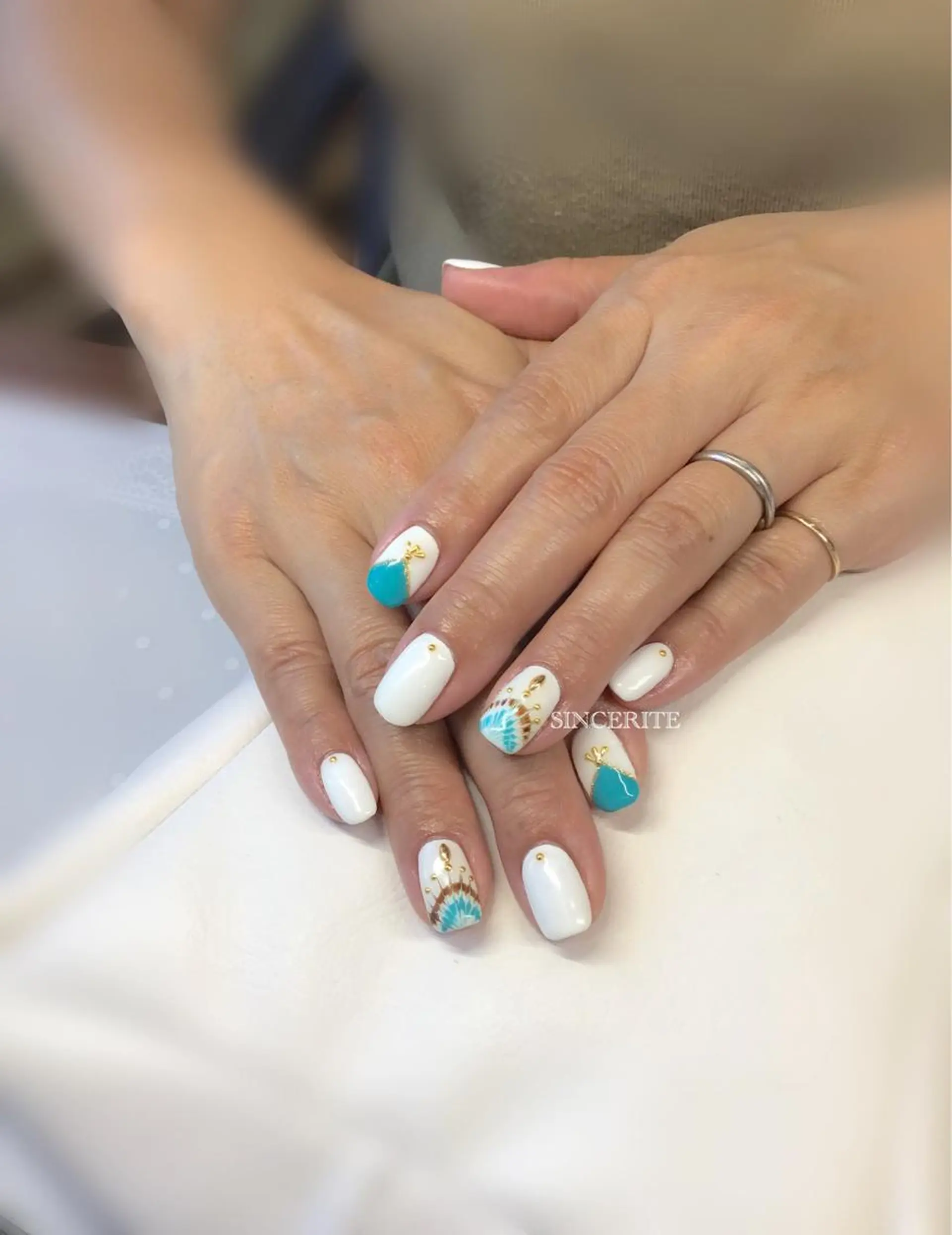 ネイル ネイル＆ケア  サンセリテのネイルデザイン