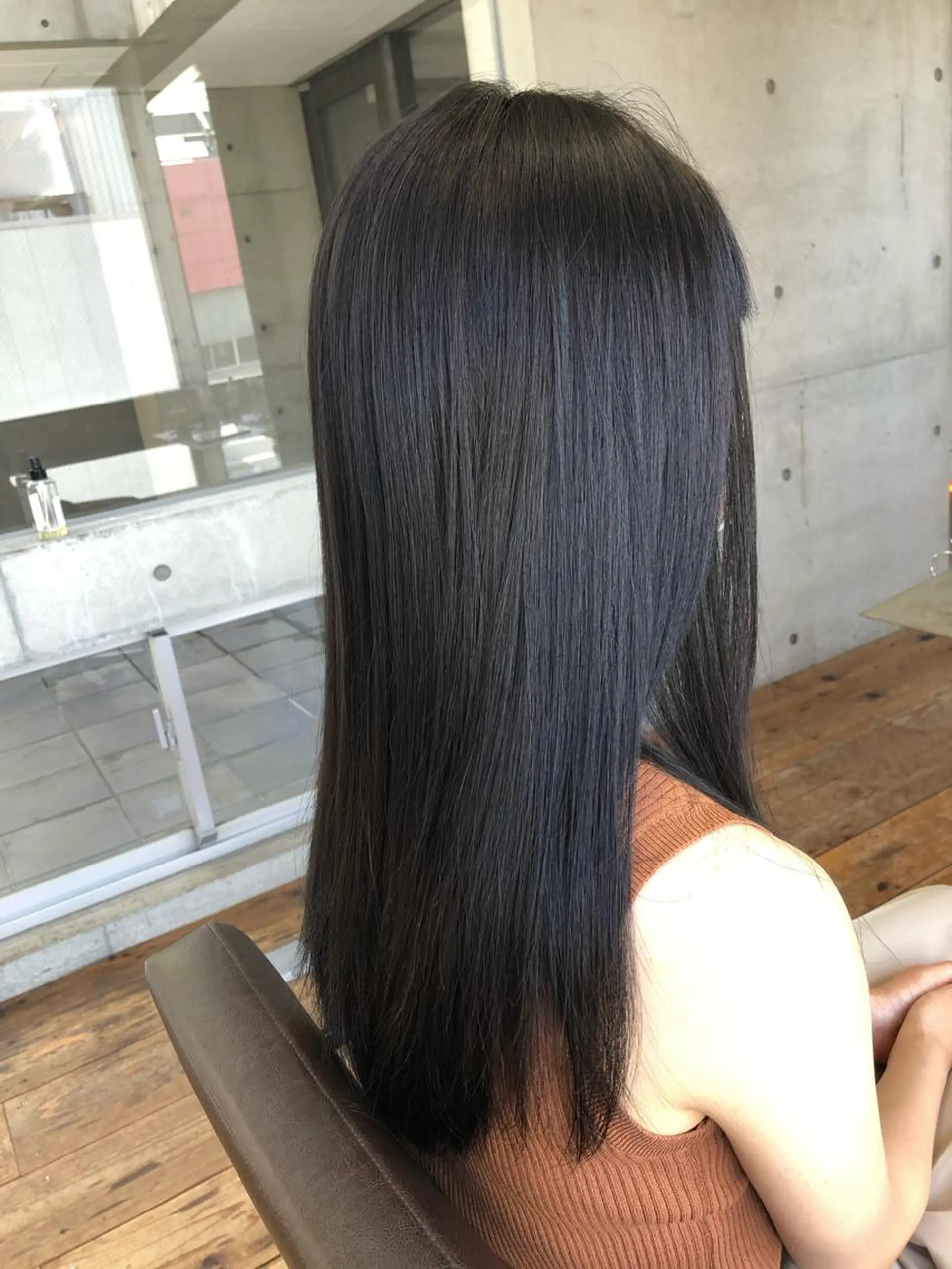 ロング カラー ヘアカラー nagisa /縮毛矯正のヘアスタイル