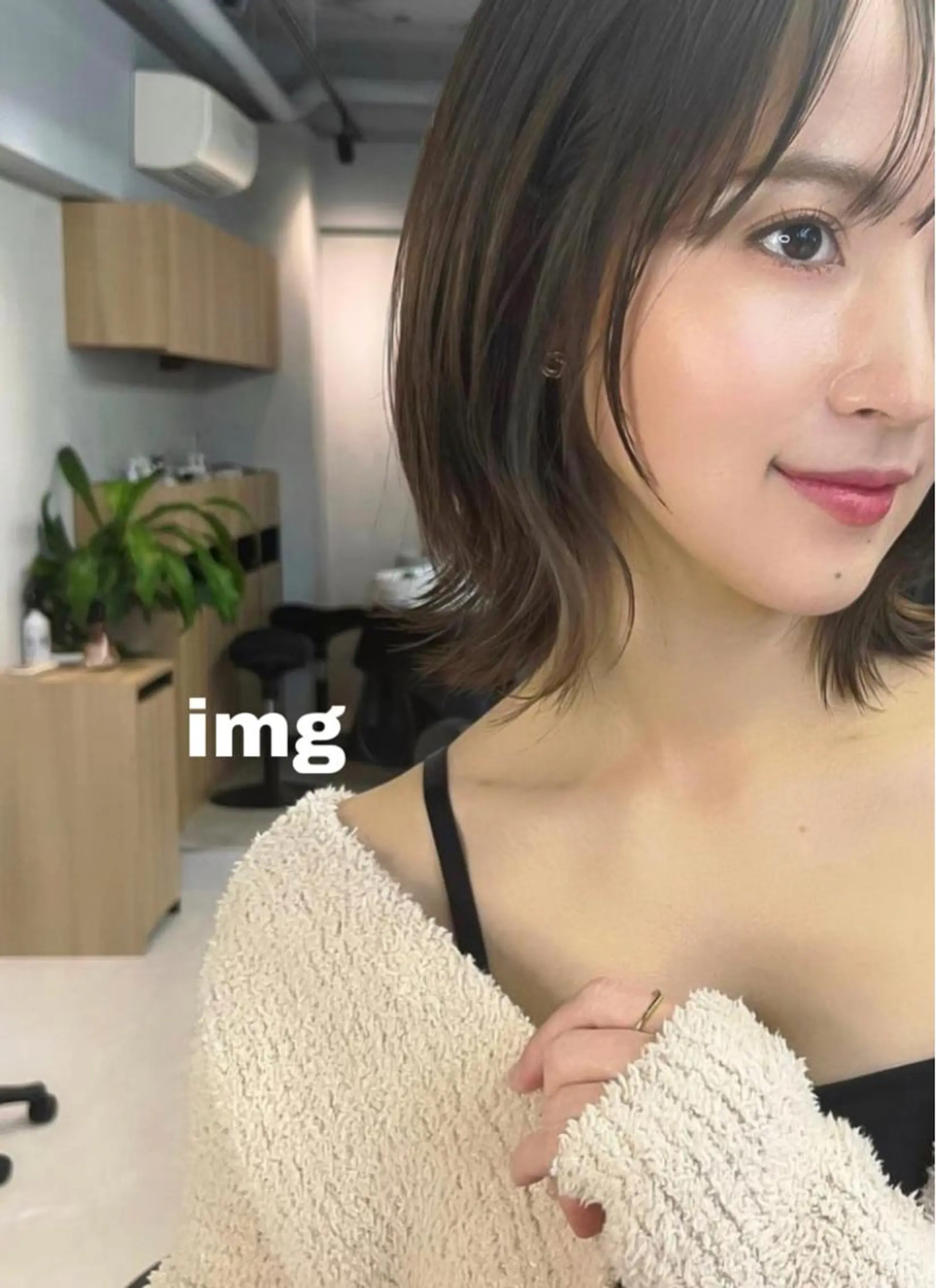 ショート カラー パーマ ヘアアレンジ ボブレイヤー ボブ レイヤーカット 8HAIR / MAYUのヘアスタイル