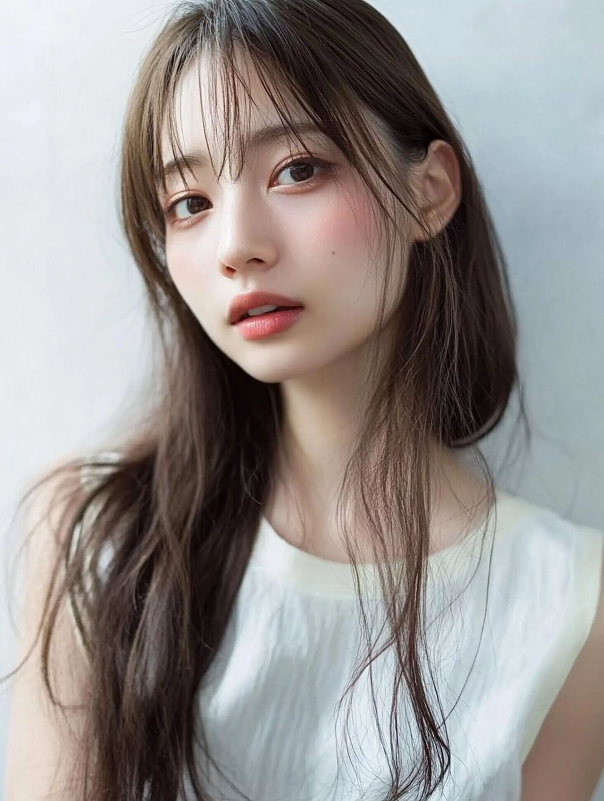 ミディアム カラー JILL by GiseL/天神のヘアスタイル