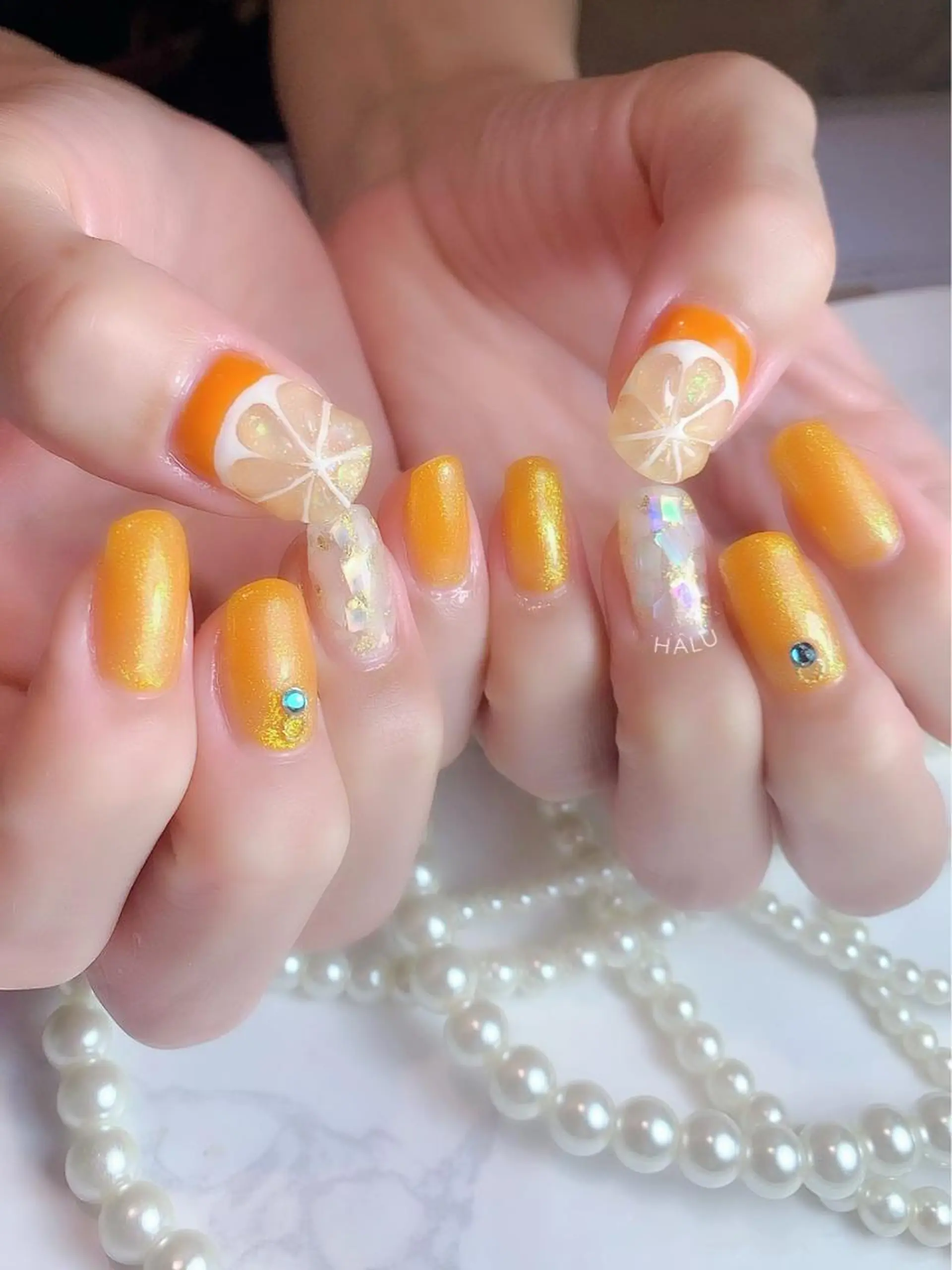 ネイル フットネイル HALU ハルのネイルデザイン