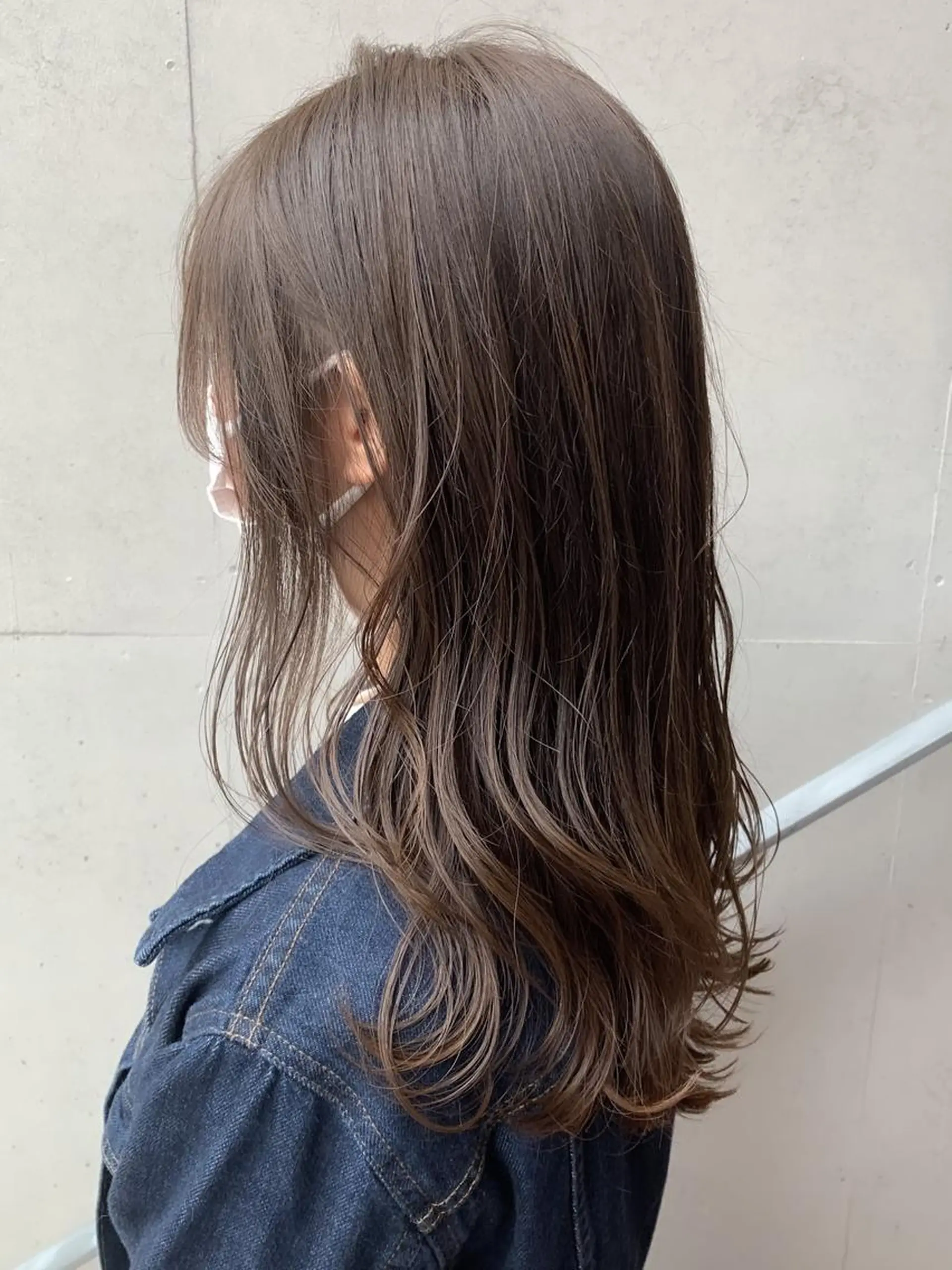 セミロング カラー カット ヘアカラー トリートメント 森本 裕太 / ボブのヘアスタイル