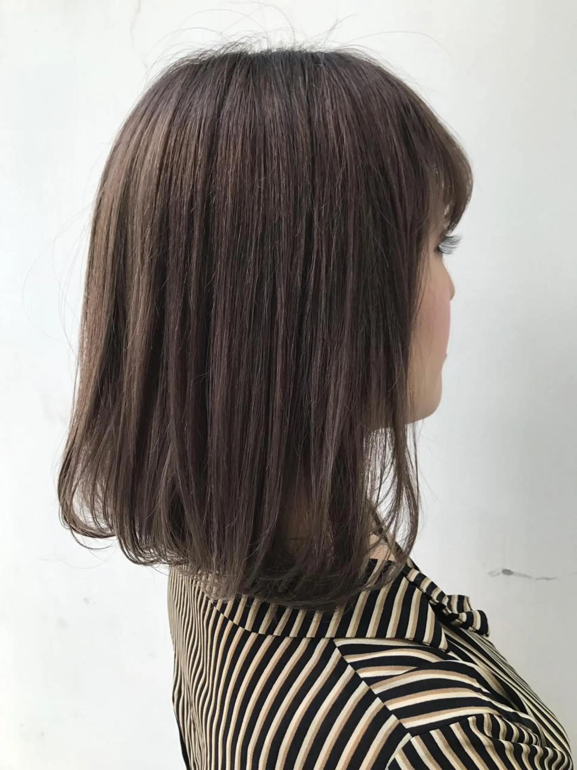 ミディアム カラー ベージュカラー 髪質改善🌟 TAKERUのヘアスタイル