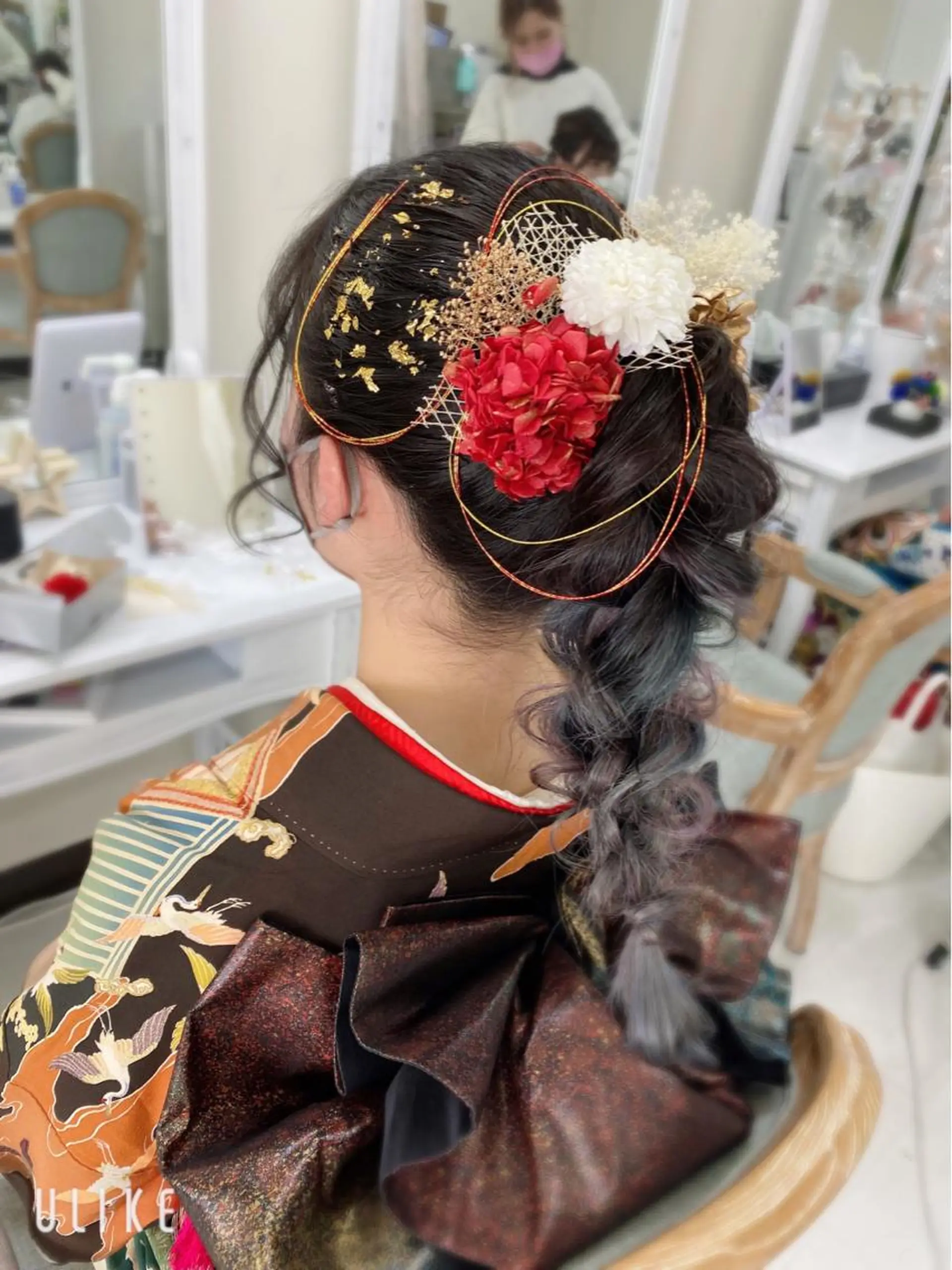 ヘアアレンジ ヘアセットサロン ココのヘアスタイル