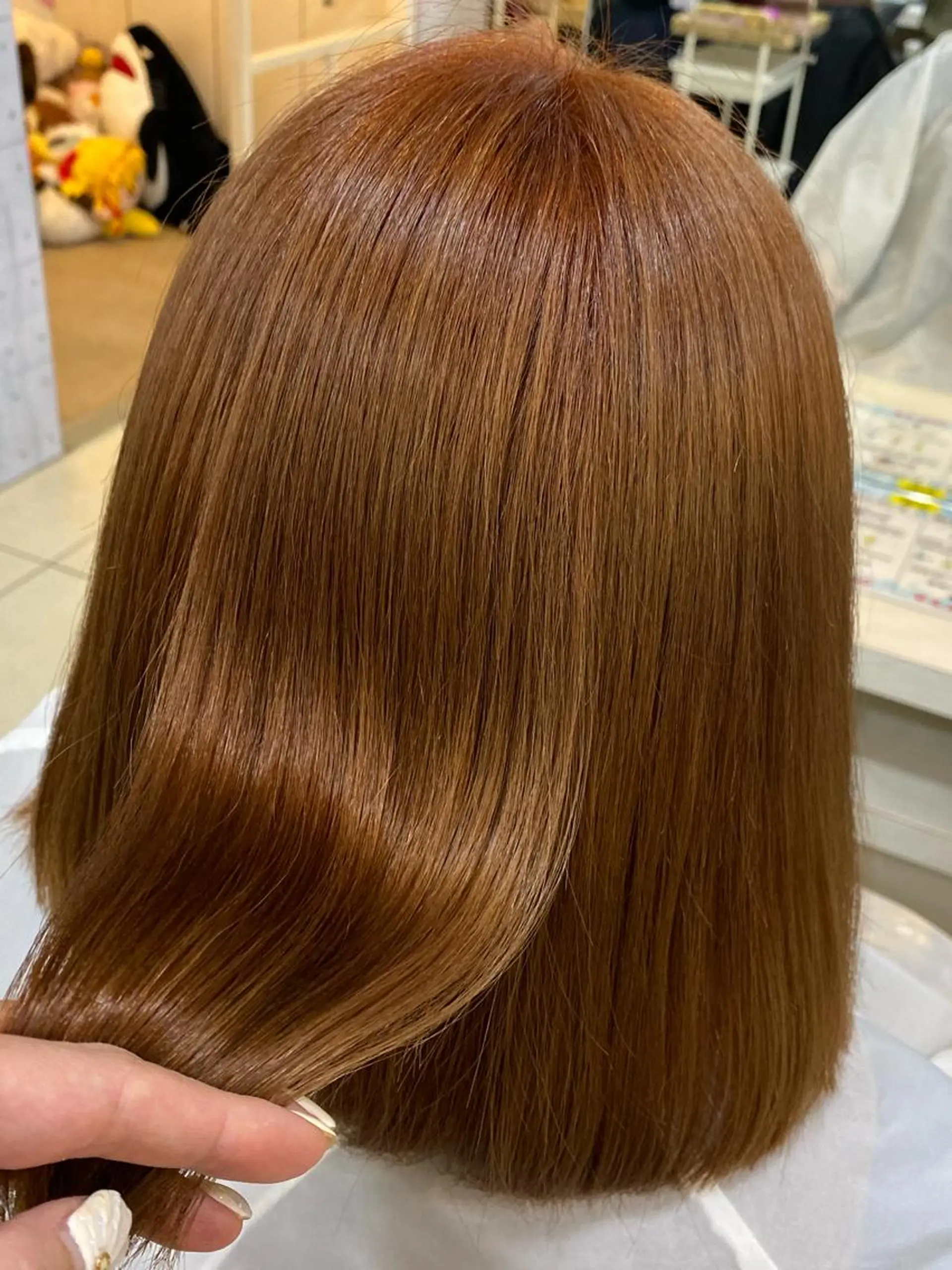 ミディアム ヘアアレンジ カット ヘアカラー 💎髪質改善特化/ 町田莉彩💎のヘアスタイル