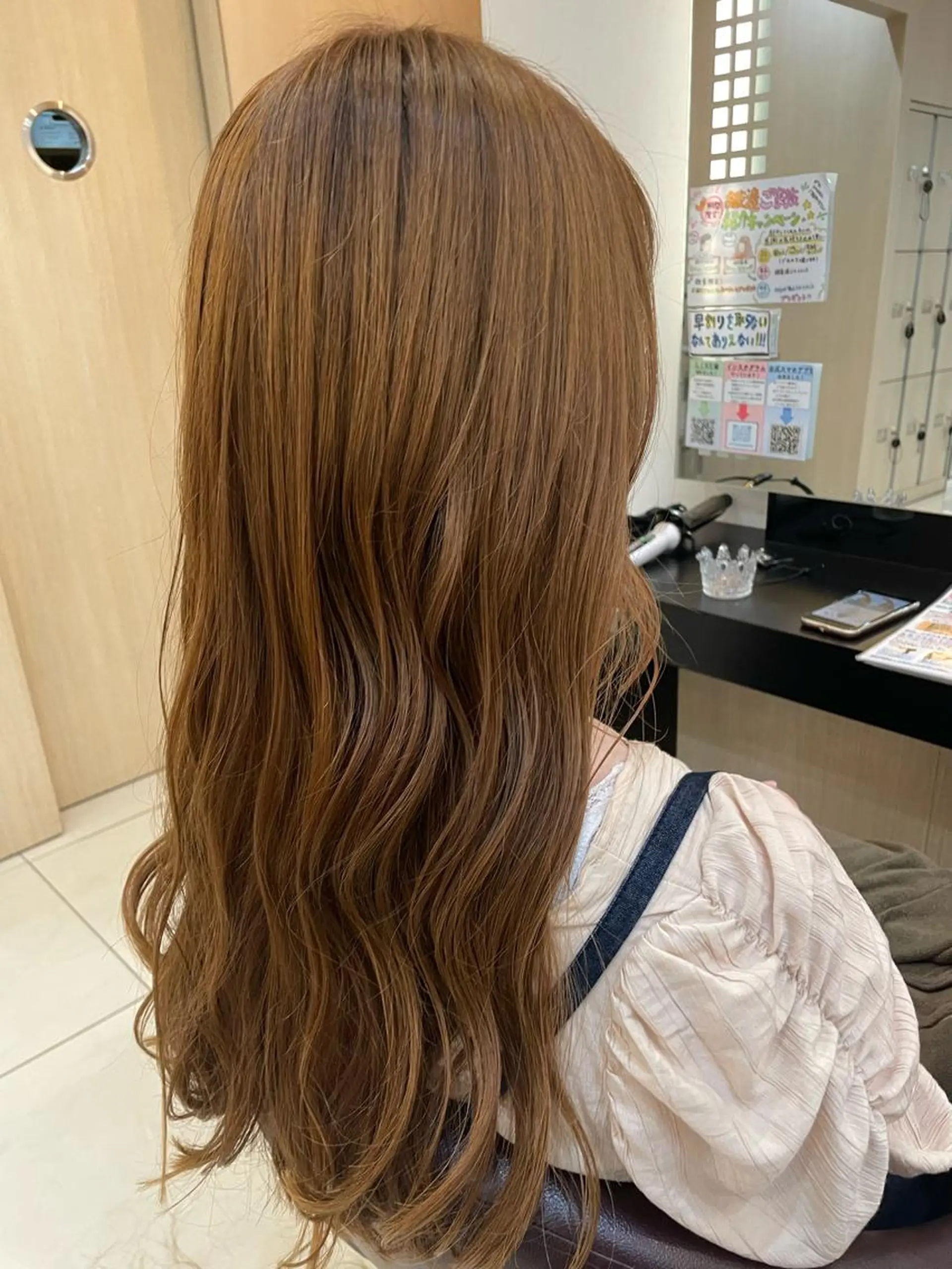 ロング カラー ヘアアレンジ カット ヘアカラー トリートメント リリー /Men's/パーマのヘアスタイル