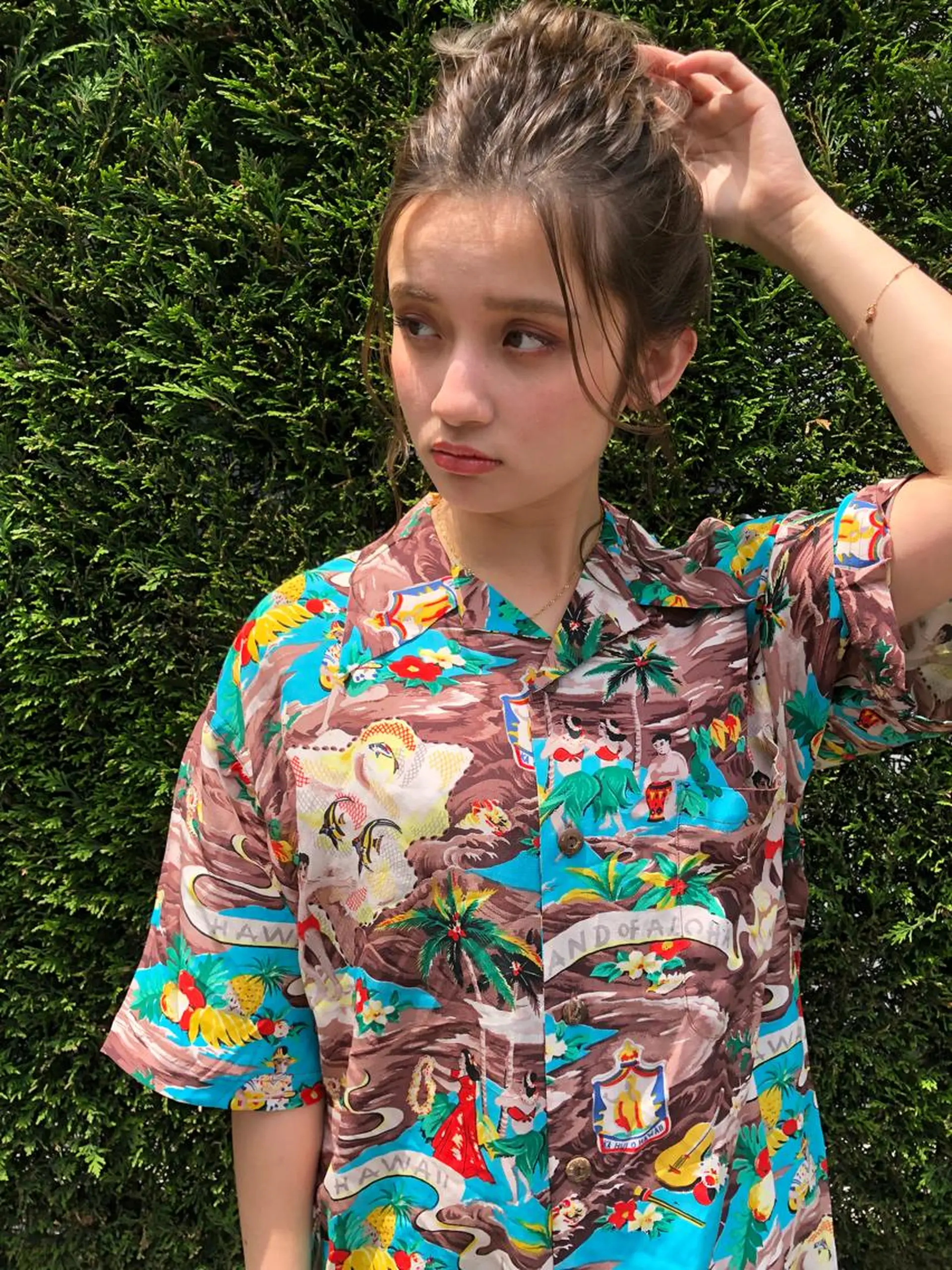 ヘアアレンジ 切りっぱなしボブ ボブ ショート職人 美容師【KENTA】のヘアスタイル