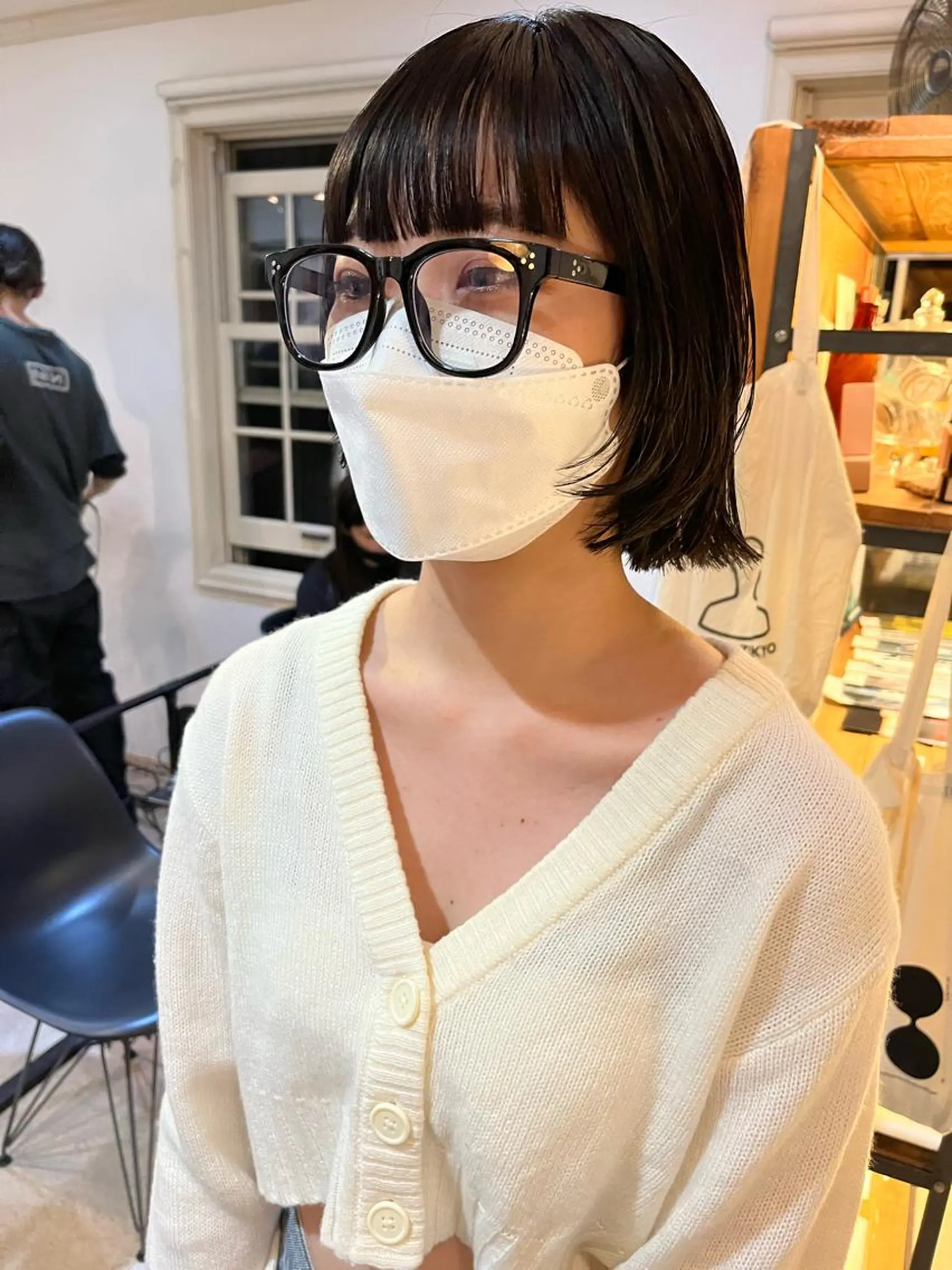 ショート カラー カット ヘアカラー 縮毛矯正 eri kinjoのヘアスタイル