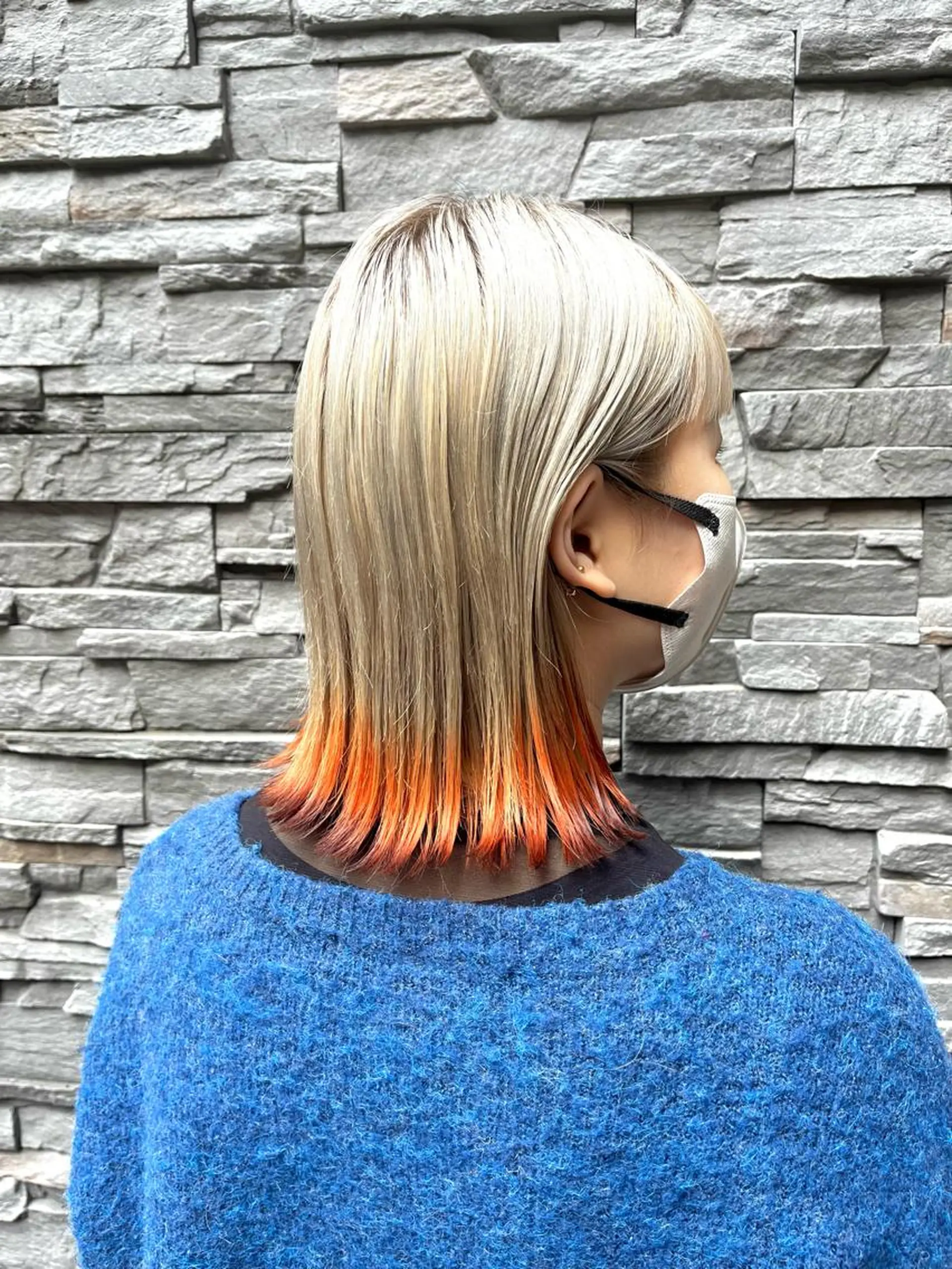 ミディアム GIEN 末吉 海斗のヘアスタイル