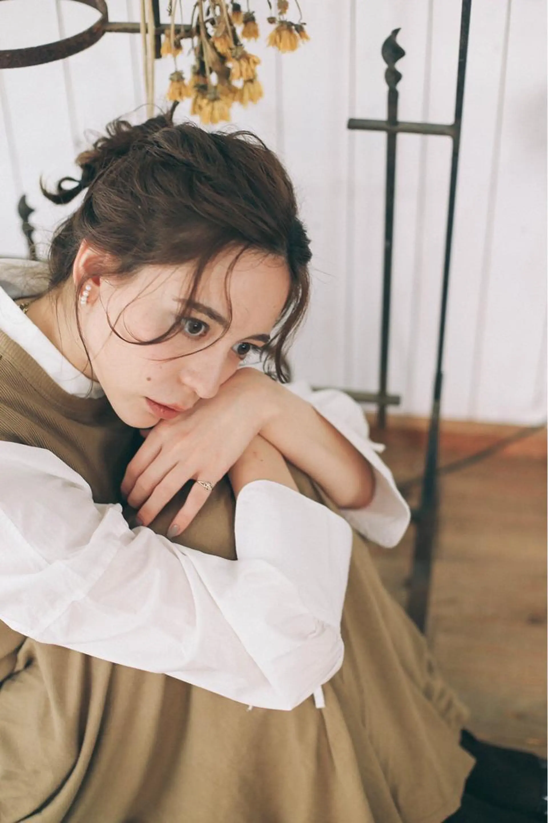 ミディアム カラー ヘアカラー トリートメント 韓国ヘア ♡tomimaのヘアスタイル