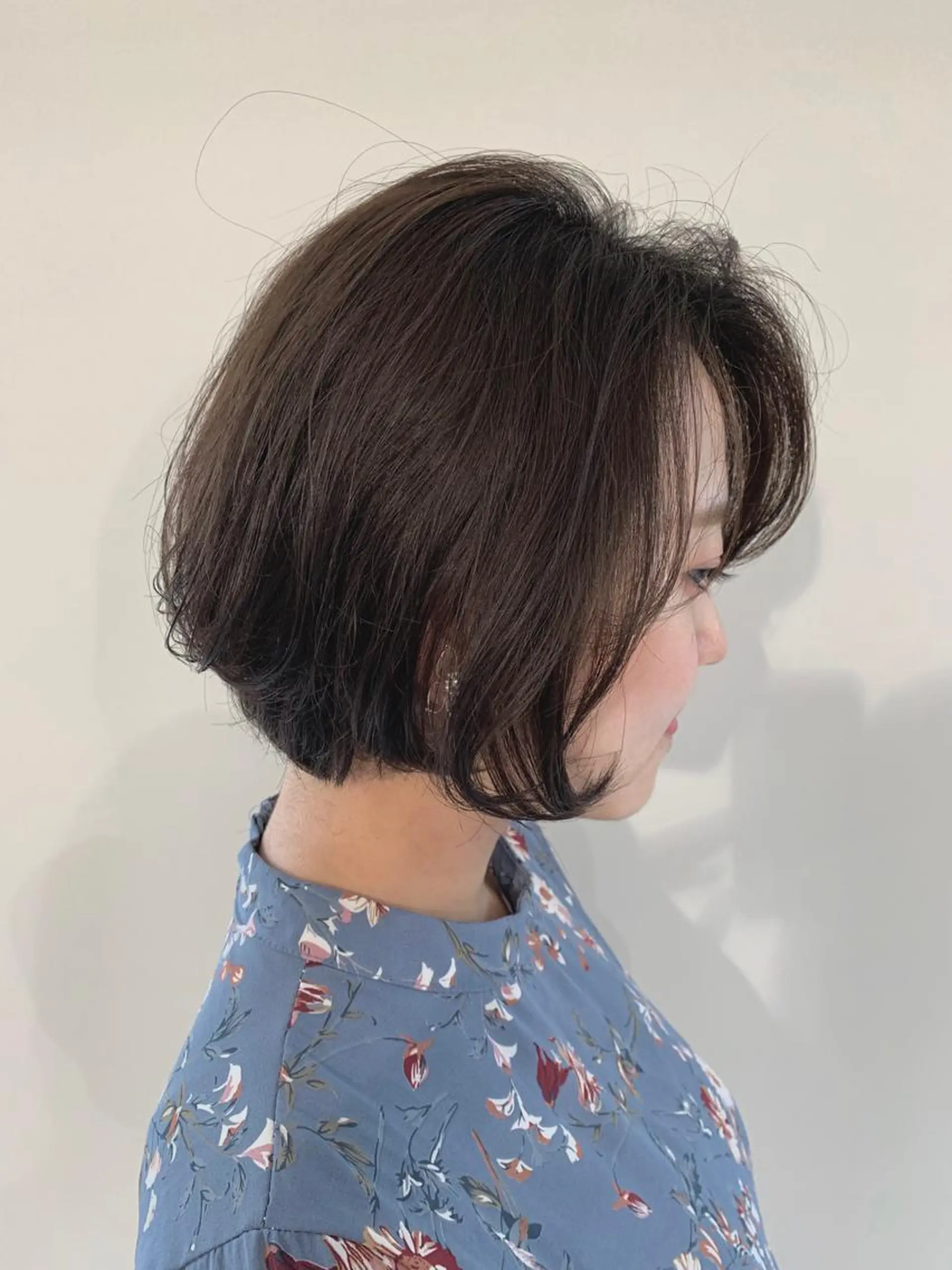 ショート カラー パーマ ヘアアレンジ 加藤 綾華のヘアスタイル