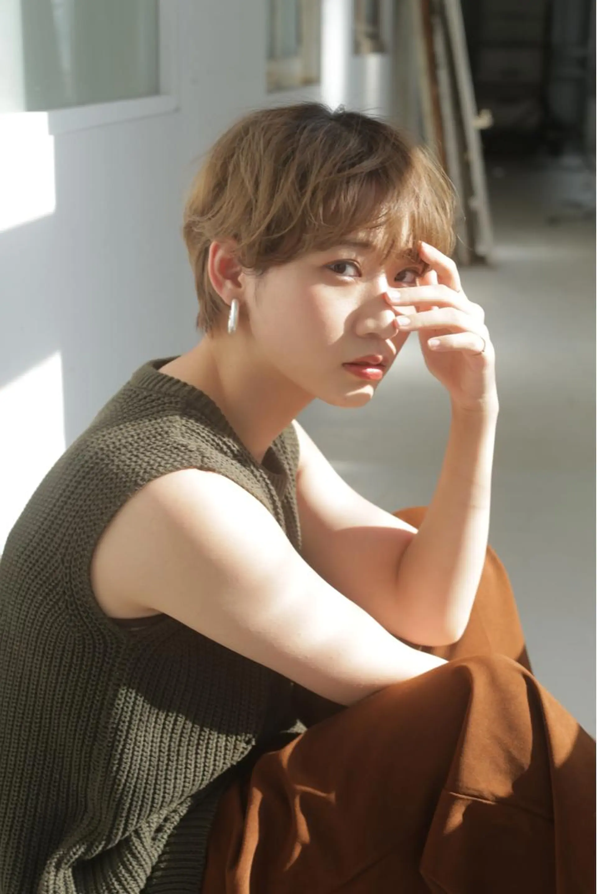 ショート カラー 保子 祐里香のヘアスタイル