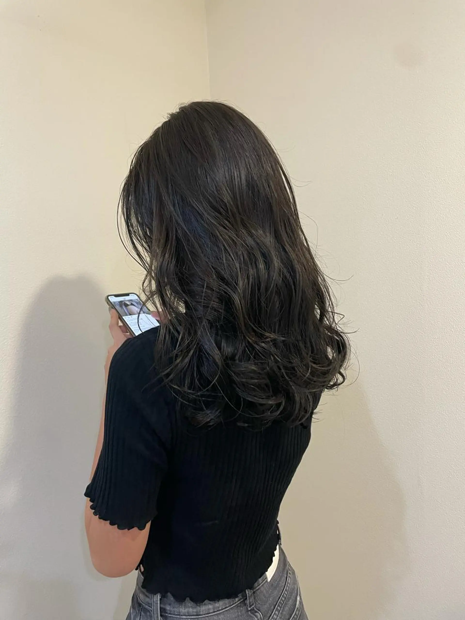 セミロング カラー ハイライトカラー ハイライト 髪質改善特化 🫧松野力也のヘアスタイル