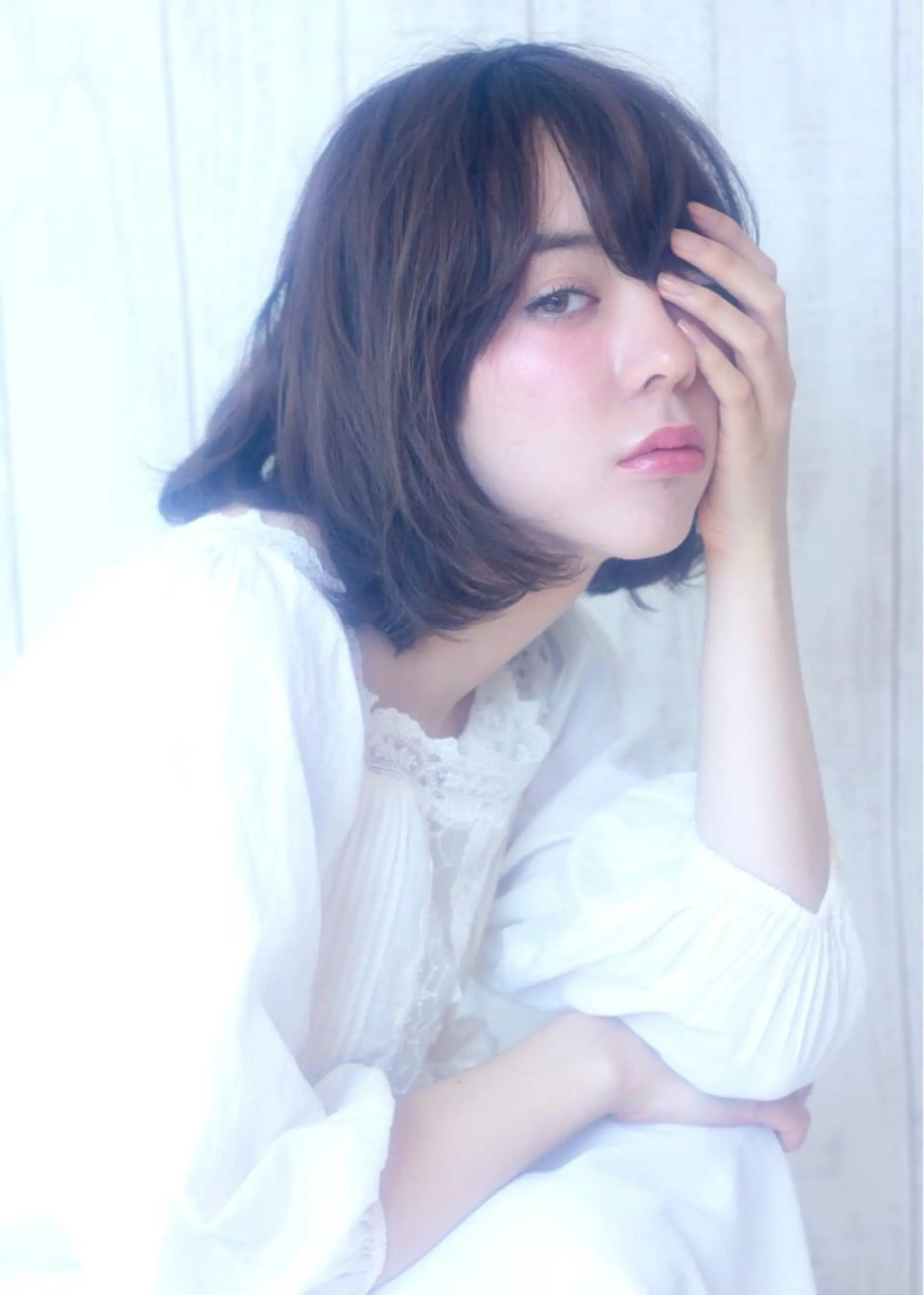 ミディアム カラー ブラウンカラー くせ毛 カット トリートメント ヘッドスパ TOPstylist ✂️フセケイタ✂️のヘアスタイル