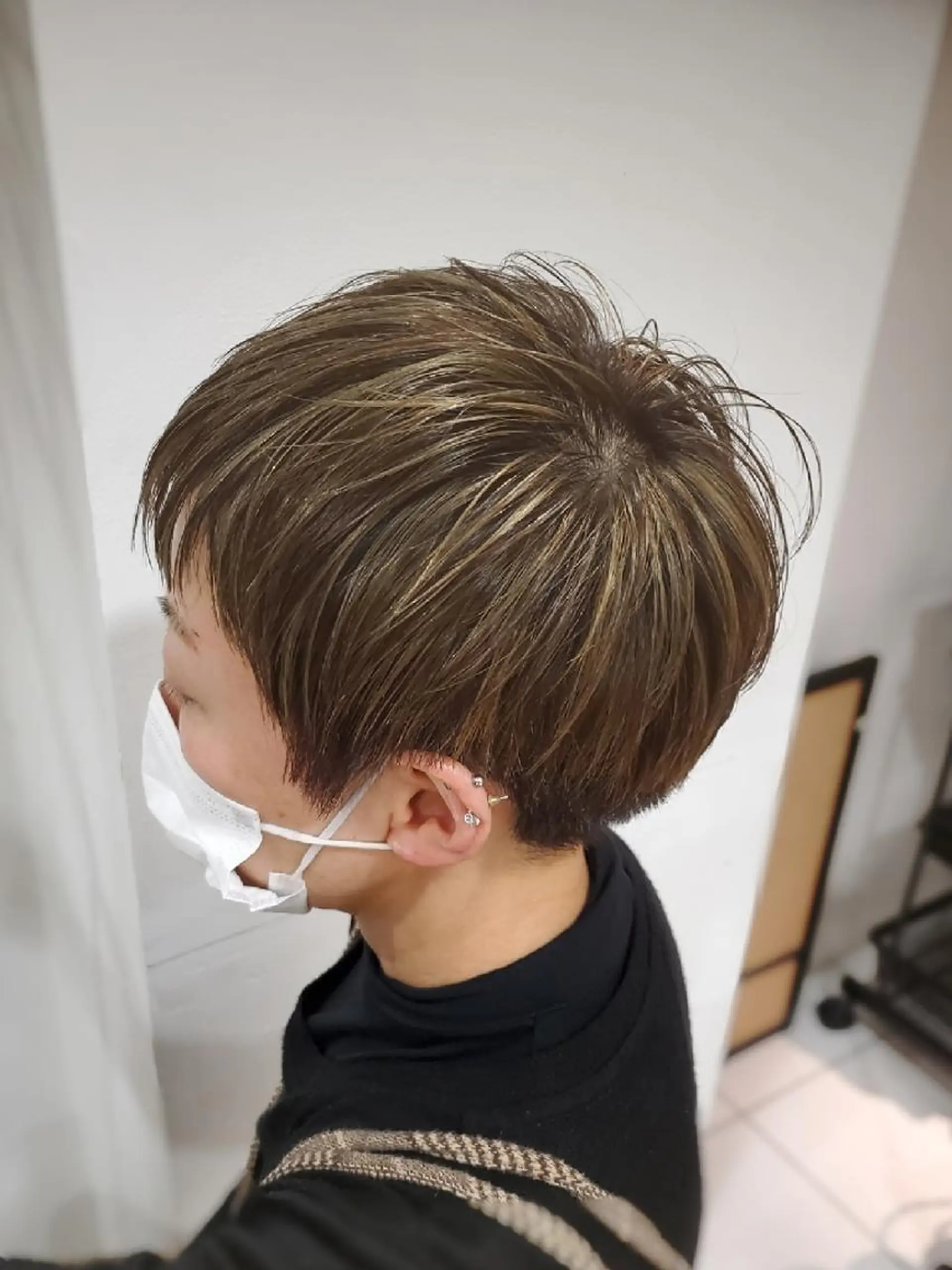 ショート カラー SaKai Nozomiのヘアスタイル