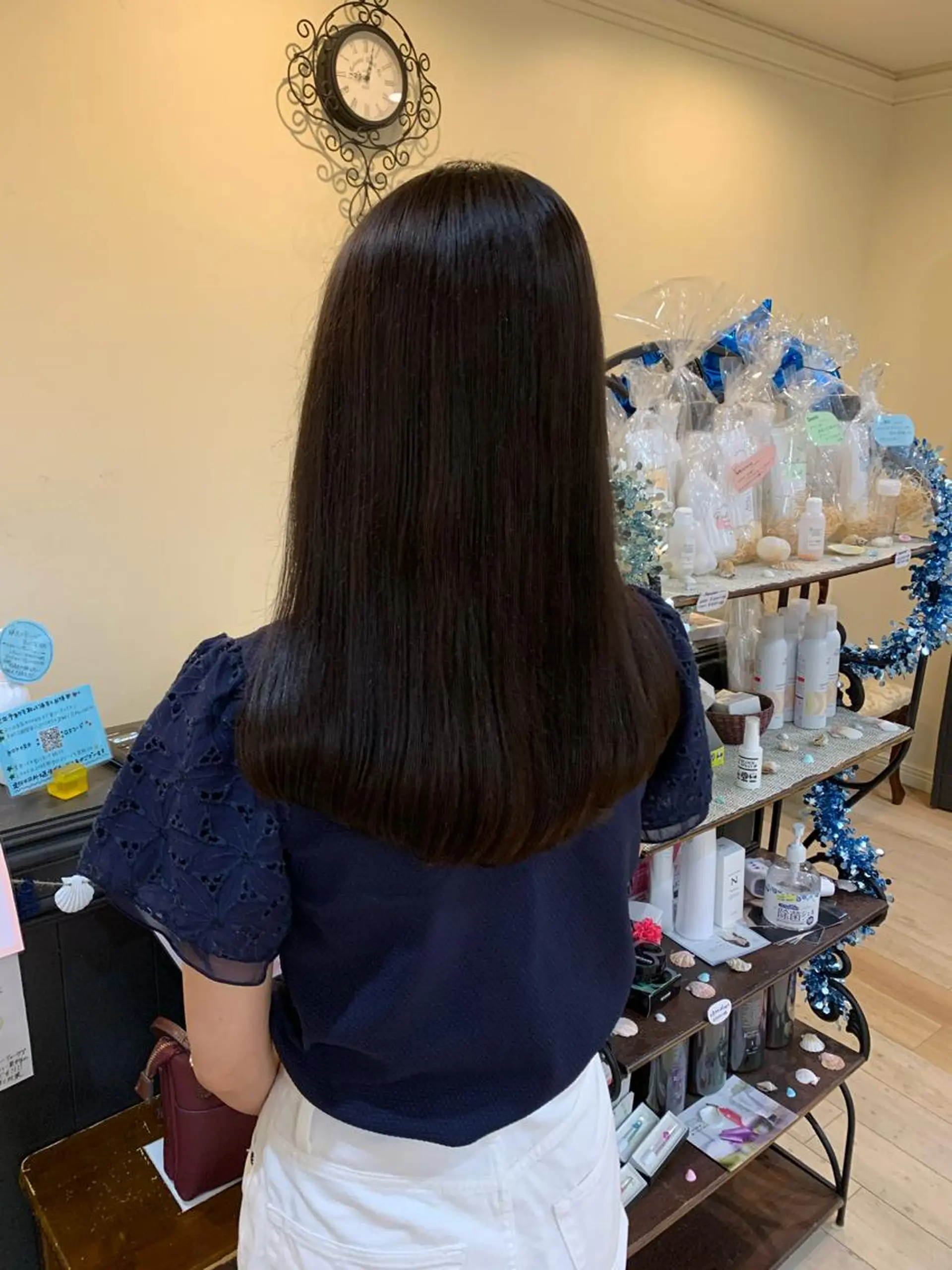 セミロング カラー アッシュ アッシュブラウン ブラウンカラー 艶髪レイヤー上田 紗也🇰🇷💗のヘアスタイル