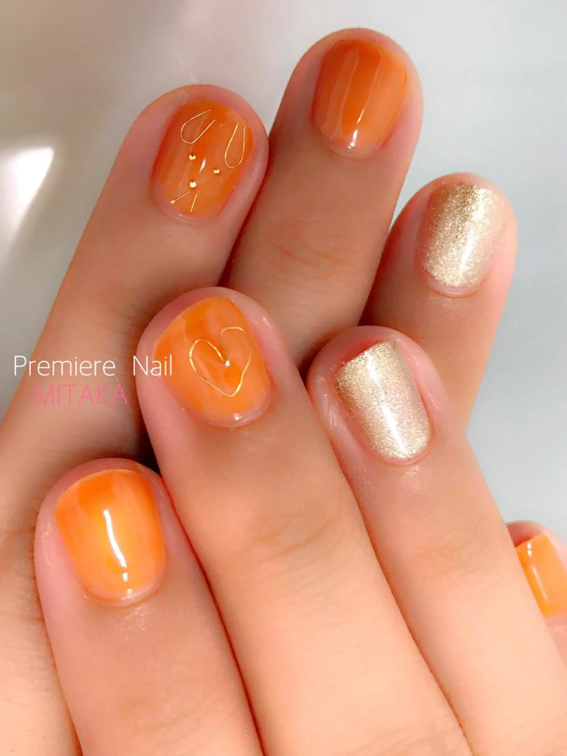 ネイル べっ甲ネイル Premiere Nail商店街店のネイルデザイン