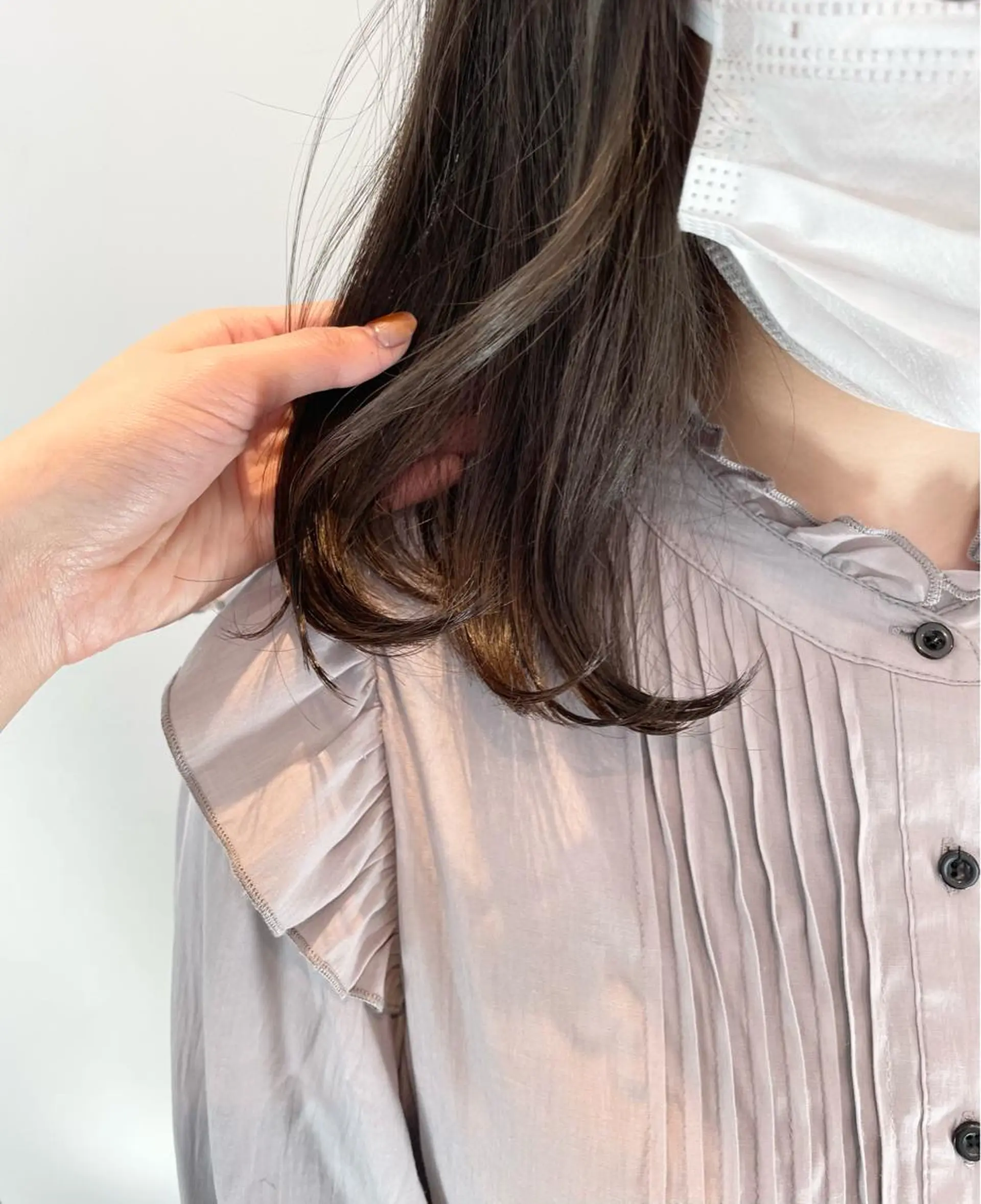 ミディアム カラー 韓国×網紅ヘア 🤍りん🤍のヘアスタイル