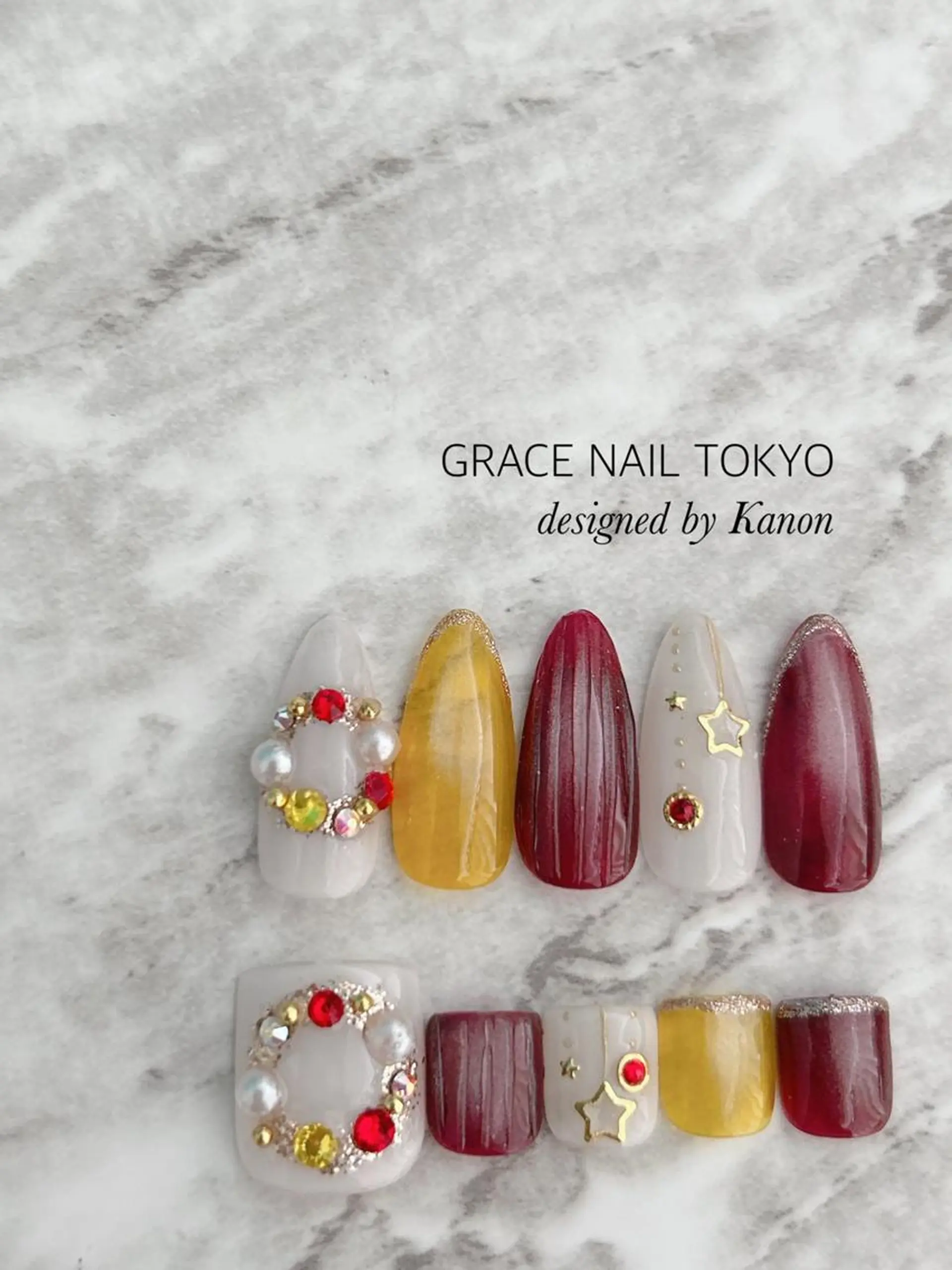 ネイル カノン♡ トップネイリストのネイルデザイン