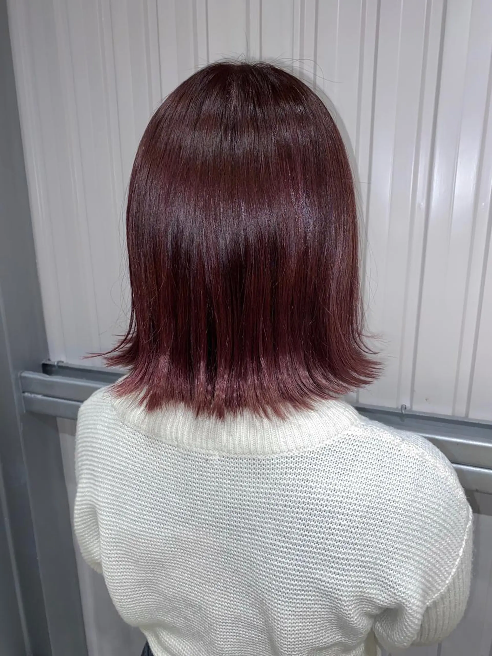 ミディアム カラー アオイ🩵暖色 /まろやかカラーのヘアスタイル