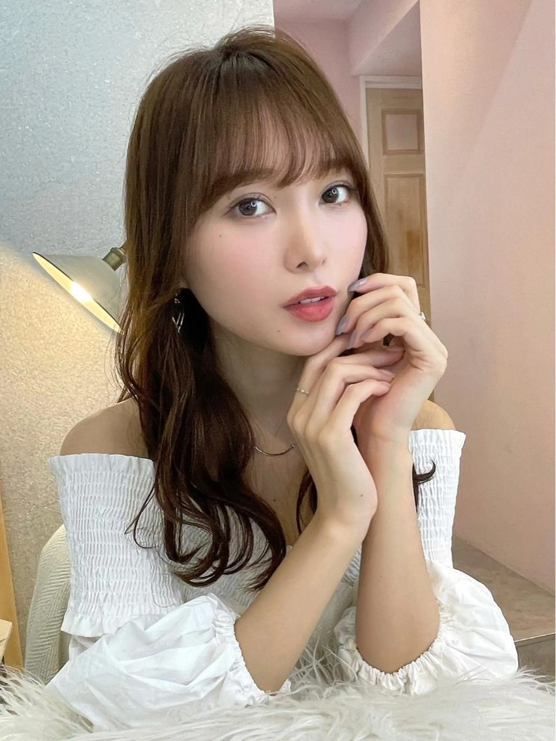 ミディアム カラー 韓国ヘア🤍顔周り/ 髪質改善✨/林遼一郎のヘアスタイル