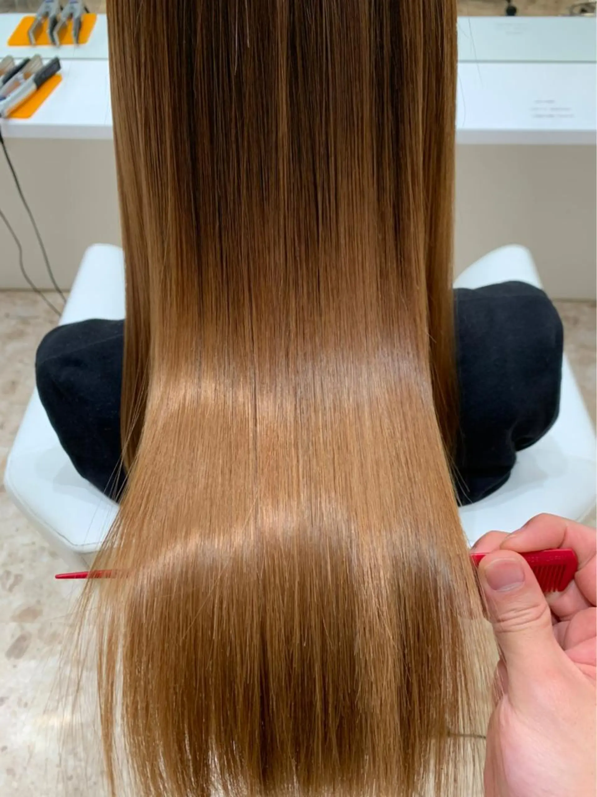 ロング レイヤーカット/ 髪質改善/羽柴りくのヘアスタイル