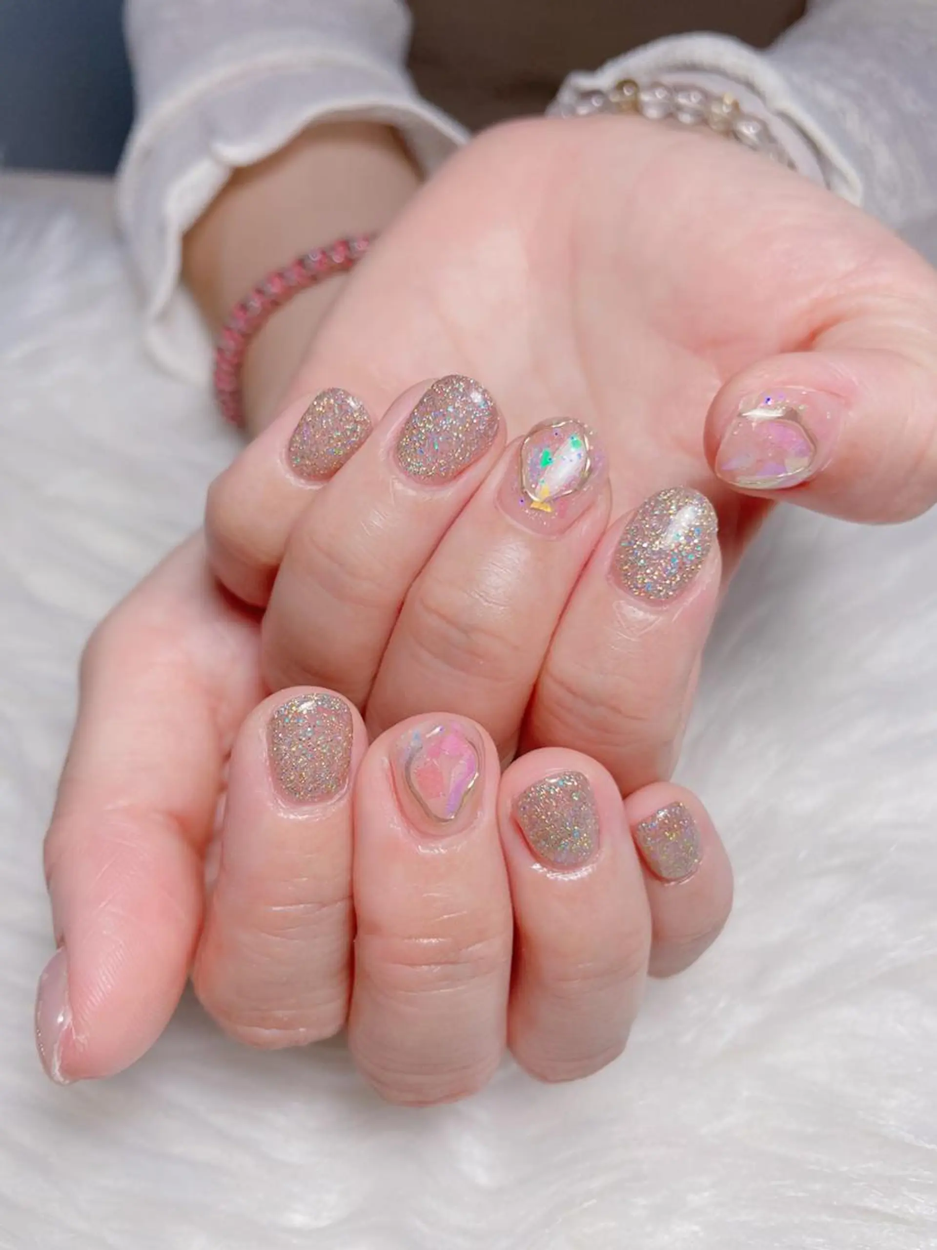 ネイル MiKi Nai池袋 長さだし得意のネイルデザイン