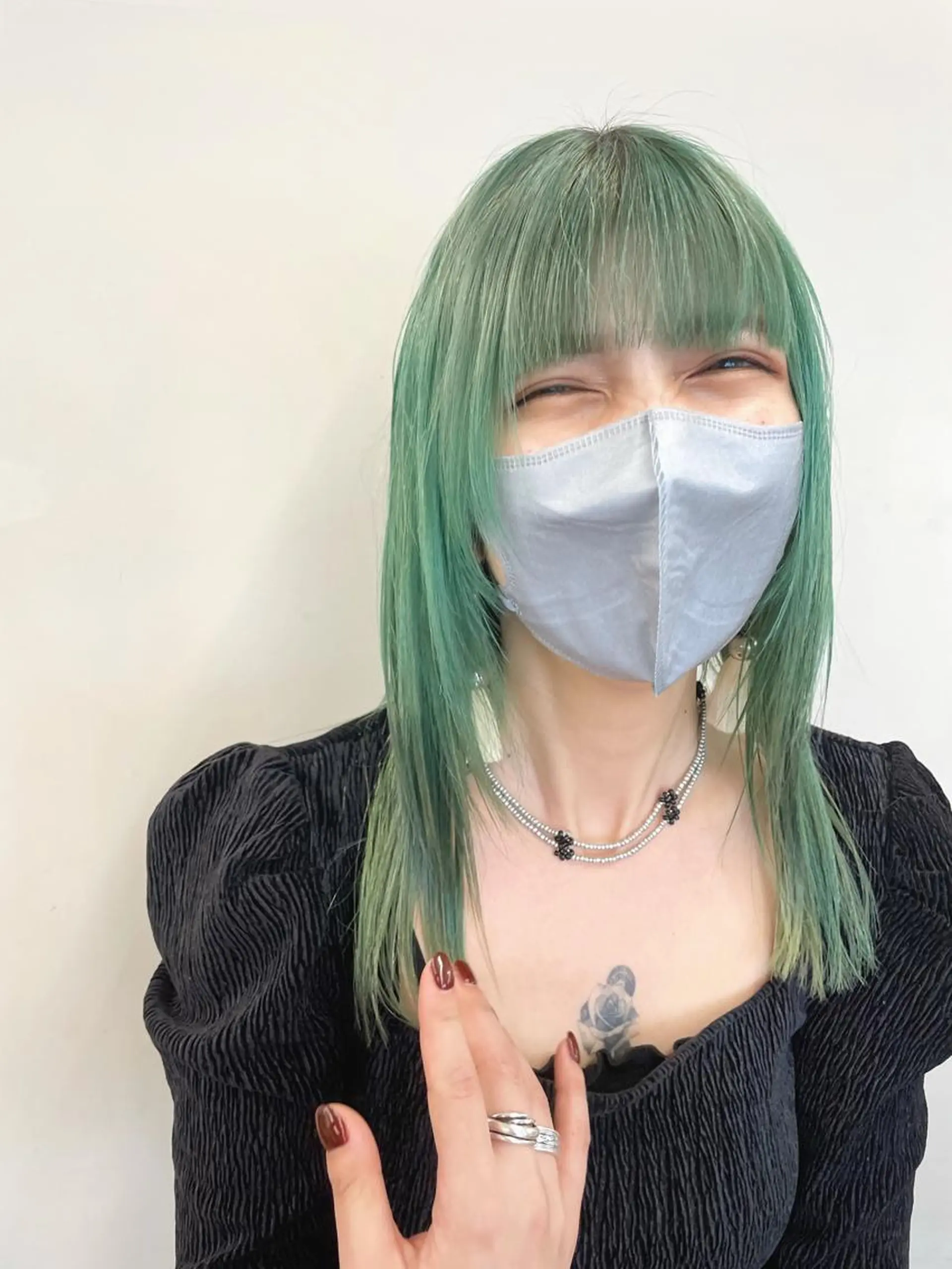 ミディアム 関 京磨のヘアスタイル