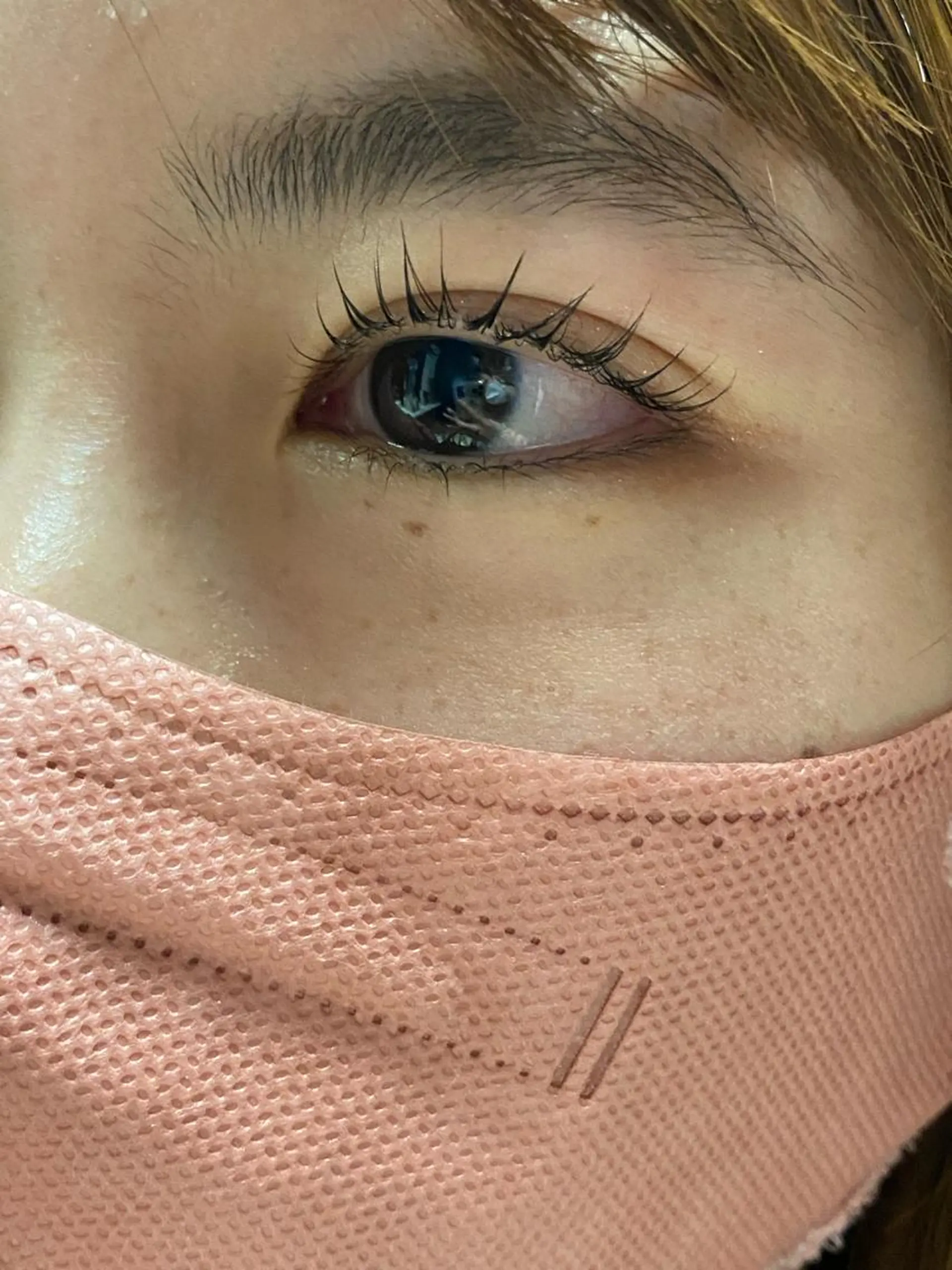 マツエク・マツパ 一重×まつ毛パーマ 鍋田 彩歌のマツエク・マツパデザイン