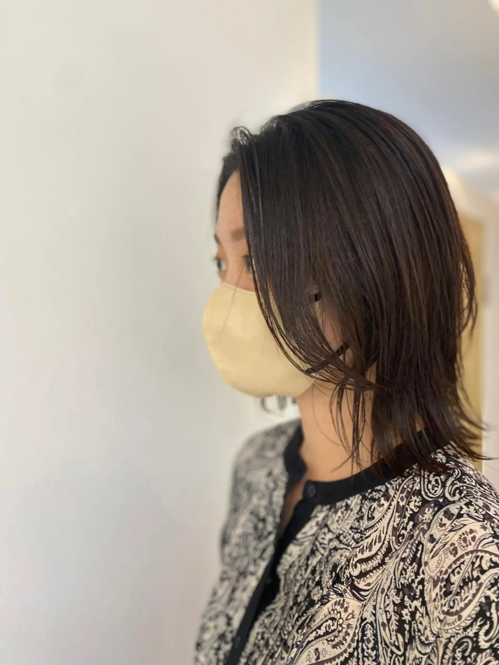 ミディアム カット ヘアカラー トリートメント ✨オール年代🆗 🤍ウチダアユコのヘアスタイル